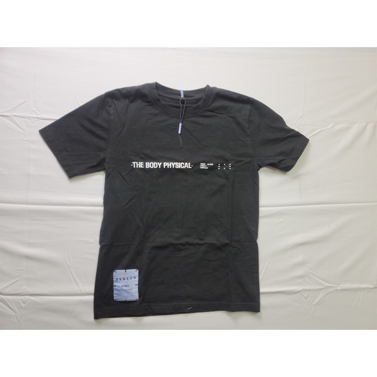 MCQ MCQ Alexander McQueen Black The Body Physical Small T-Shirt Size US S / EU 44-46 / 1 - 4 Thumbnail