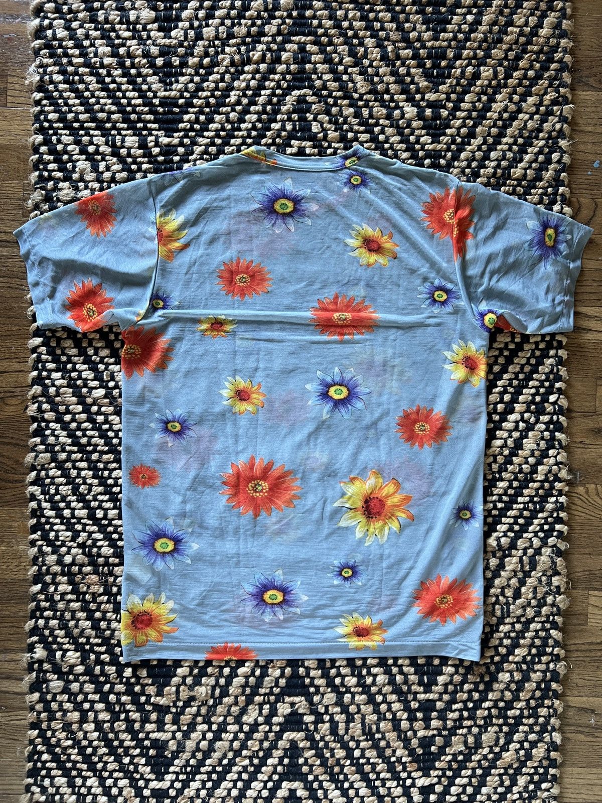 Yohji Yamamoto Yohji Yamamoto Pour Homme SS02 Floral Short Sleeve Shirt Size US M / EU 48-50 / 2 - 2 Thumbnail