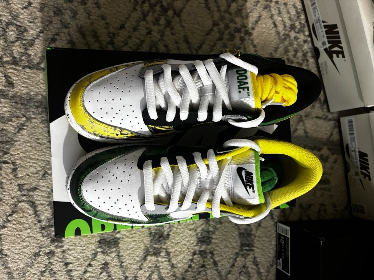 Nike Dunk Low ‘What the Duck- University Of Oregon Away P.E Size US 9 / EU 42 - 4 Thumbnail