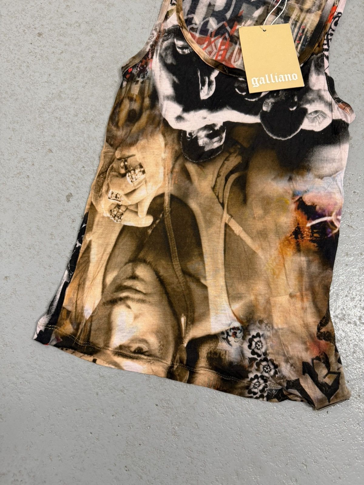 John Galliano Vintage 00s John Galliano Dead Stock Vest Size S / US 4 / IT 40 - 2 Thumbnail