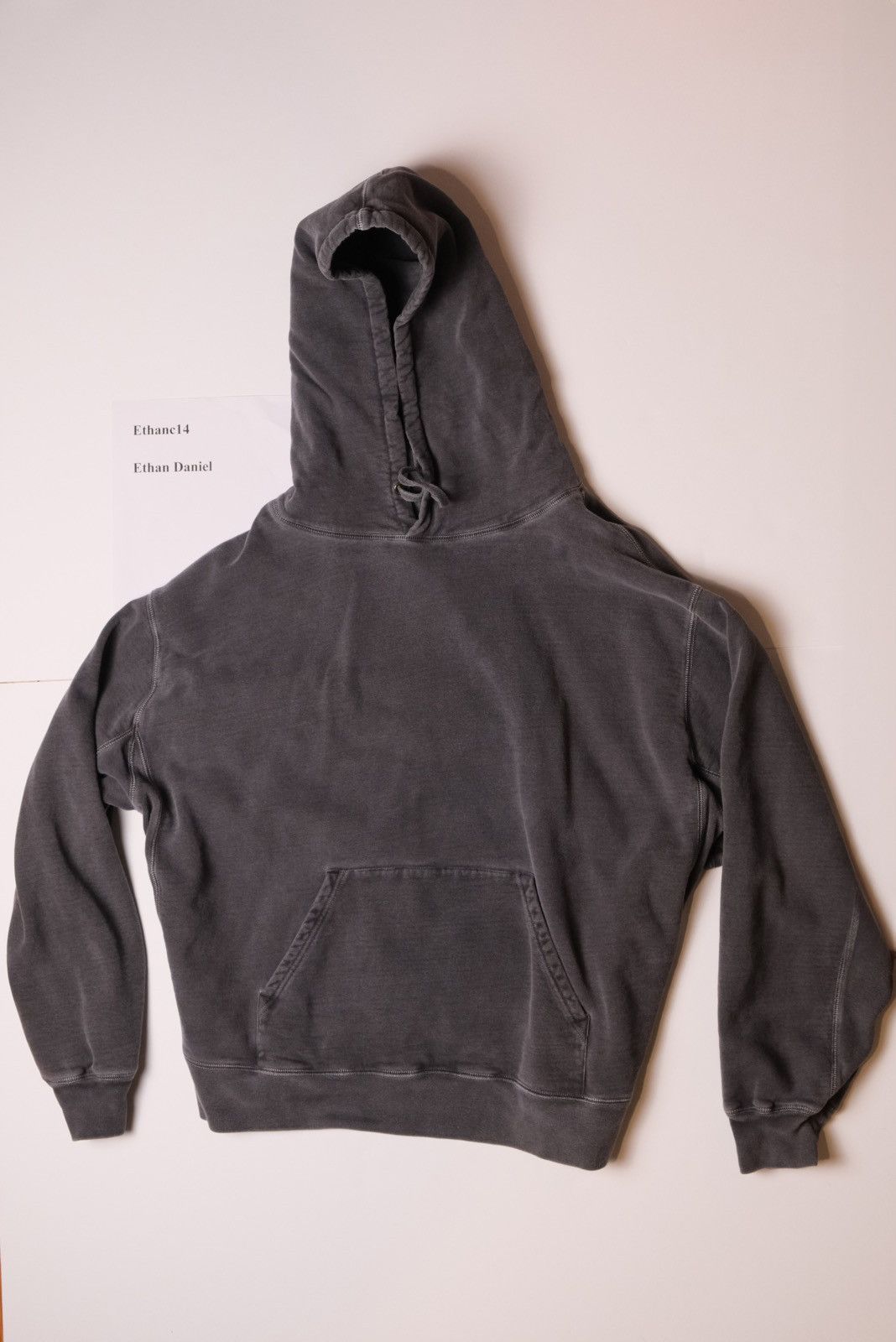 image of Yeezy Season 3 Grey Hoodie, Men's (Size XL)