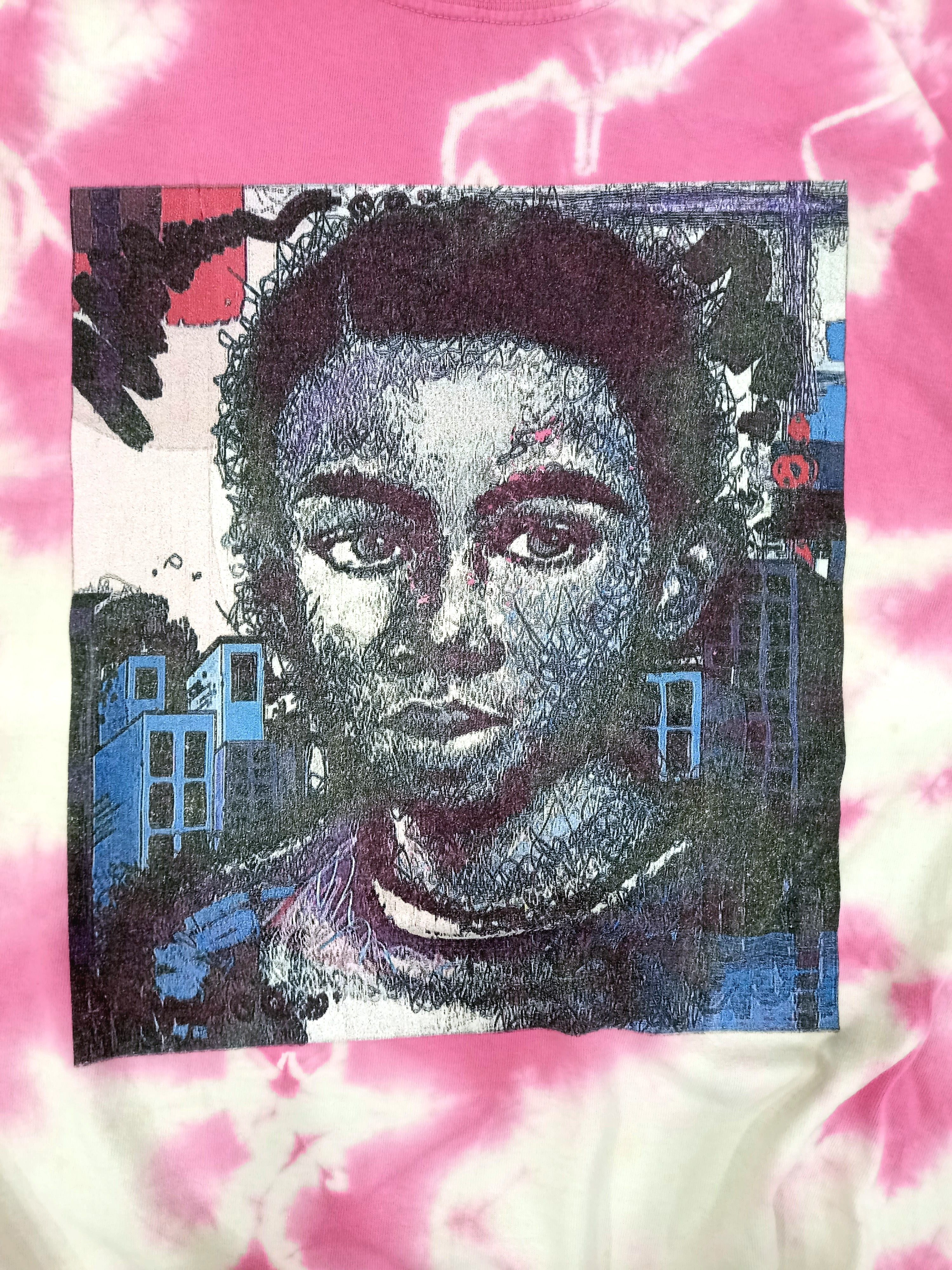 Rap Tees Verbal Art Album Cover by K.J Hip Hop Tie dye Tee Size US XL / EU 56 / 4 - 2 Thumbnail