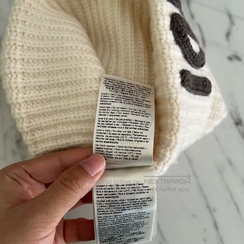 Fendi Fendi size S Wool cold hat / beanie with letter logo Size ONE SIZE - 6 Thumbnail