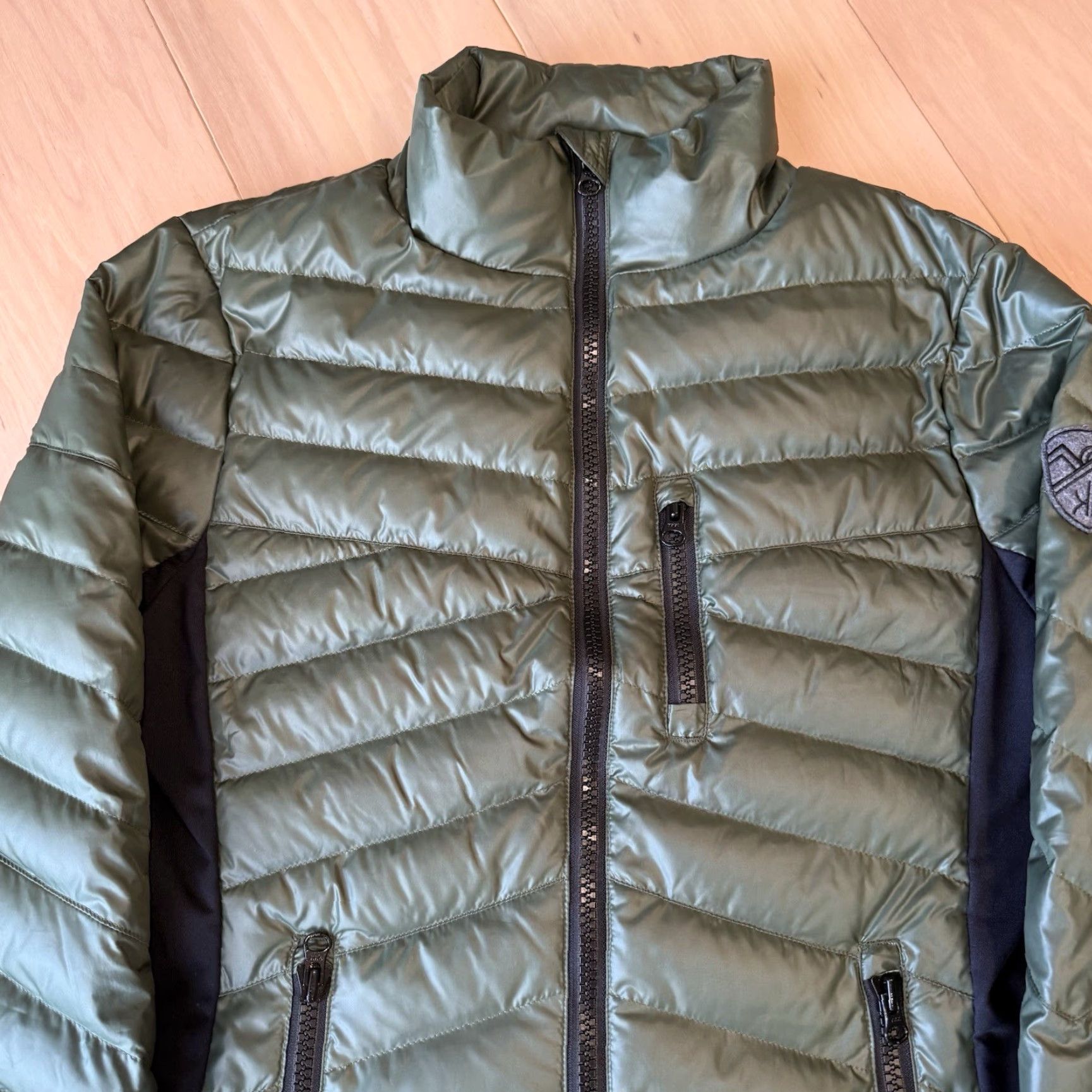 Vintage Krimson Klover Peak Insulated Jacket Women's Medium Green Down Puffer Outerwear Size M / US 6-8 / IT 42-44 - 4 Thumbnail