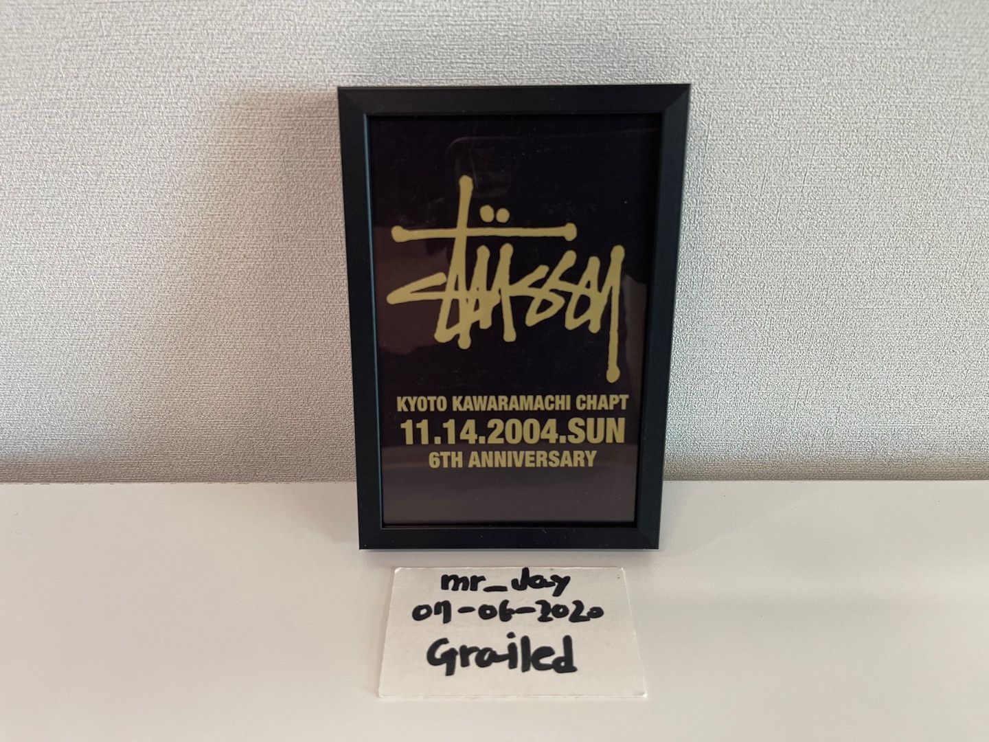 Stussy Stussy KYOTO KAWARAMACHI CHAPT art Postercards 2004 Size ONE SIZE - 3 Thumbnail