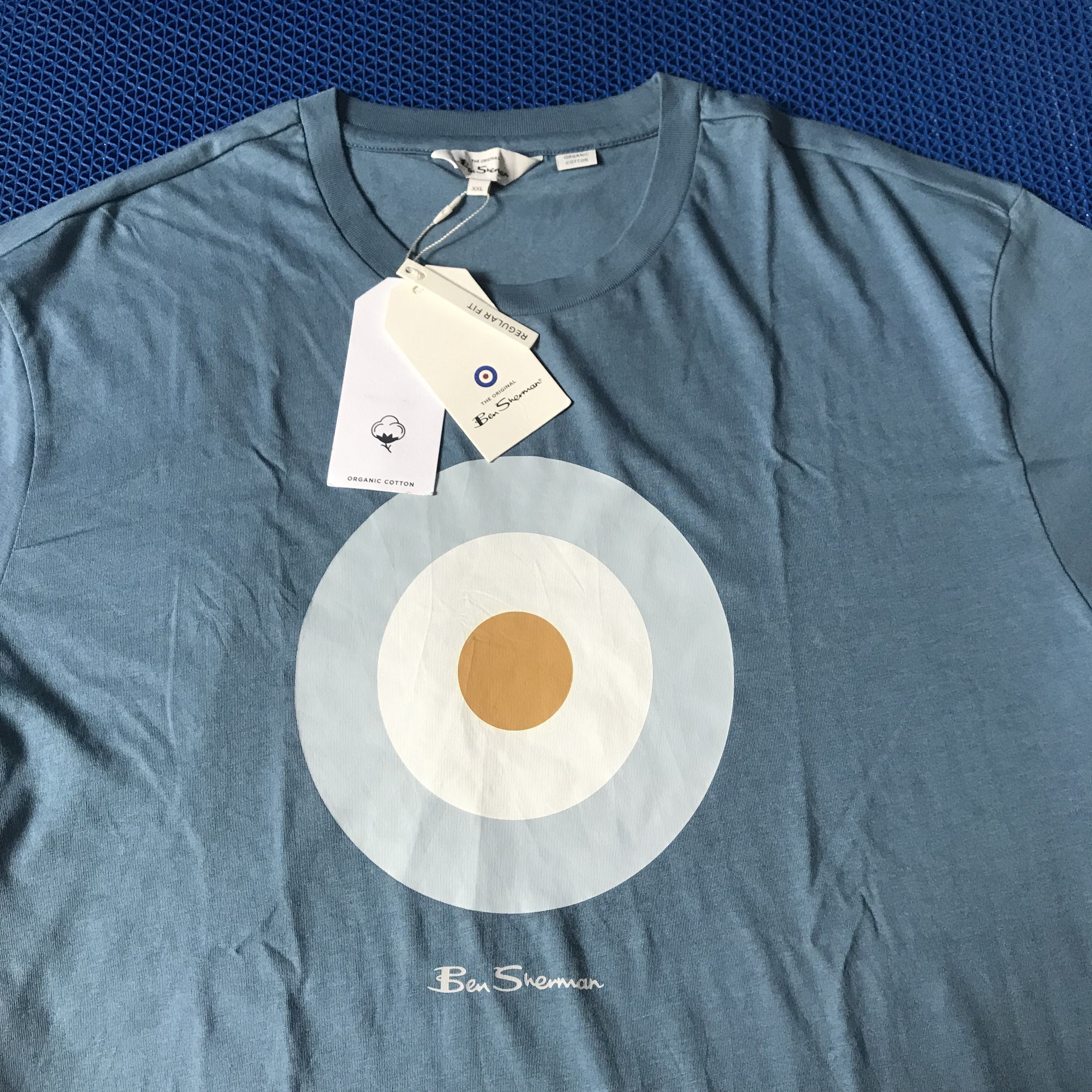 Ben Sherman × Hysteric Glamour Ben Sherman mods Target Blue Shadow T-Shirt new XXL Size US XXL / EU 58 / 5 - 5 Thumbnail