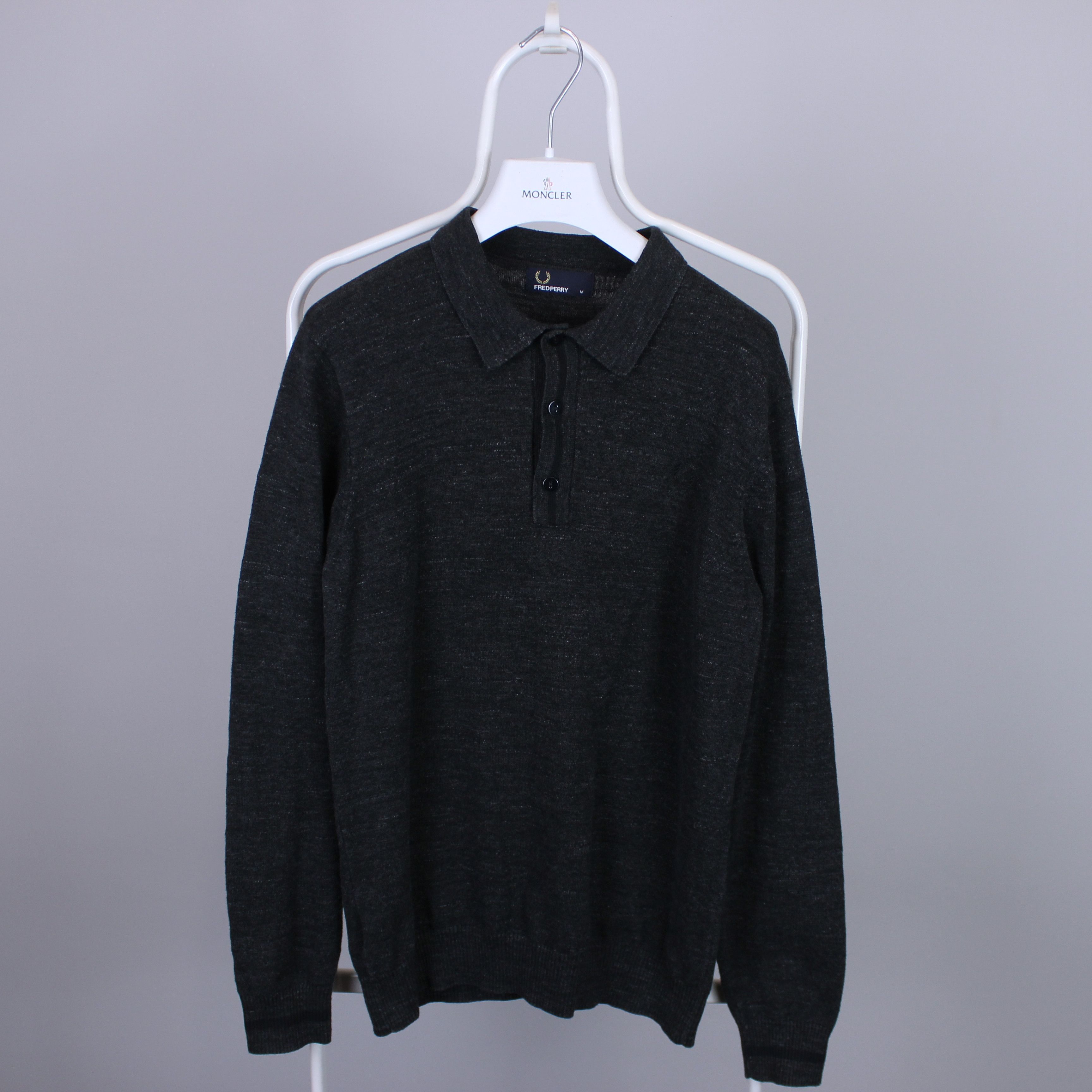 Fred Perry Fred Perry long sleeve jumper men M gray Size US M / EU 48-50 / 2 - 5 Thumbnail