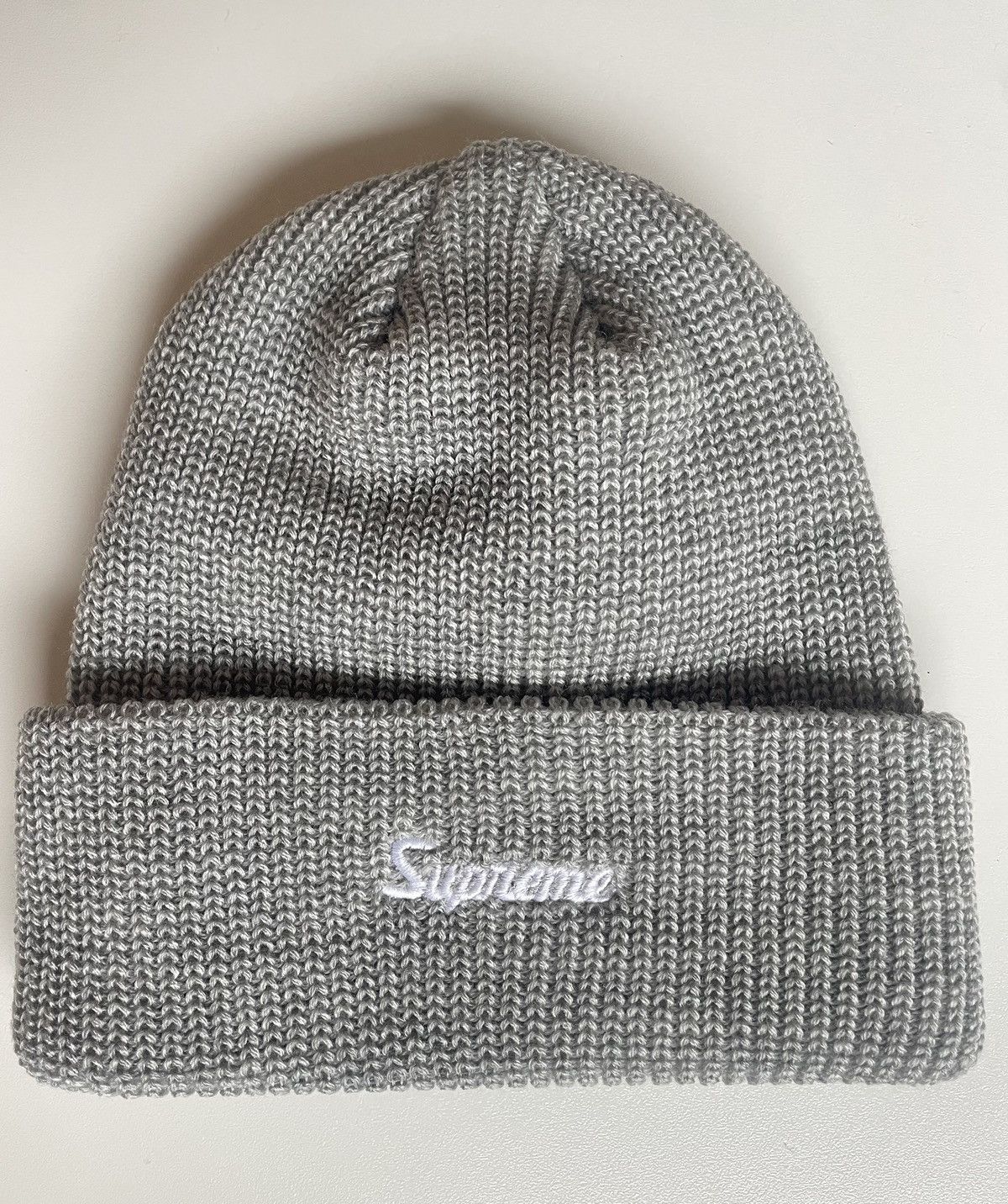 Supreme Supreme Loose Gauge Beanie HEATHER GREY Size ONE SIZE - 1 Thumbnail