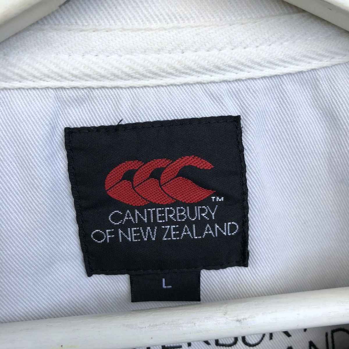 Canterbury of New Zealand Vintage Canterbury of New Zealand Polos Rugby half Button Size US L / EU 52-54 / 3 - 9 Thumbnail