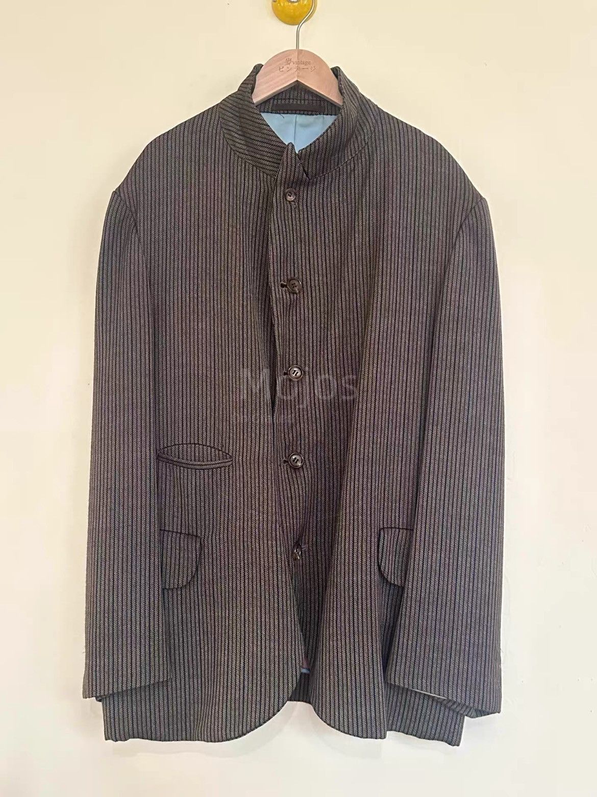 Comme des Garcons Homme Plus Comme Des Garcons Homme Plus Stripe Jacket-2508 Size US S / EU 44-46 / 1 - 2 Thumbnail
