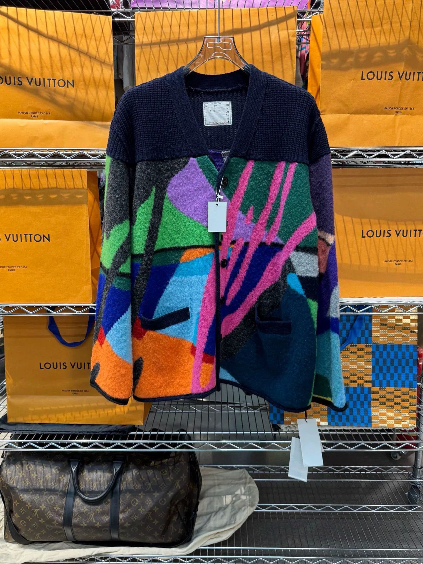 Sacai Sacai Collab Wool Sweater 3 Men Size US XS / EU 42 / 0 - 1 Thumbnail