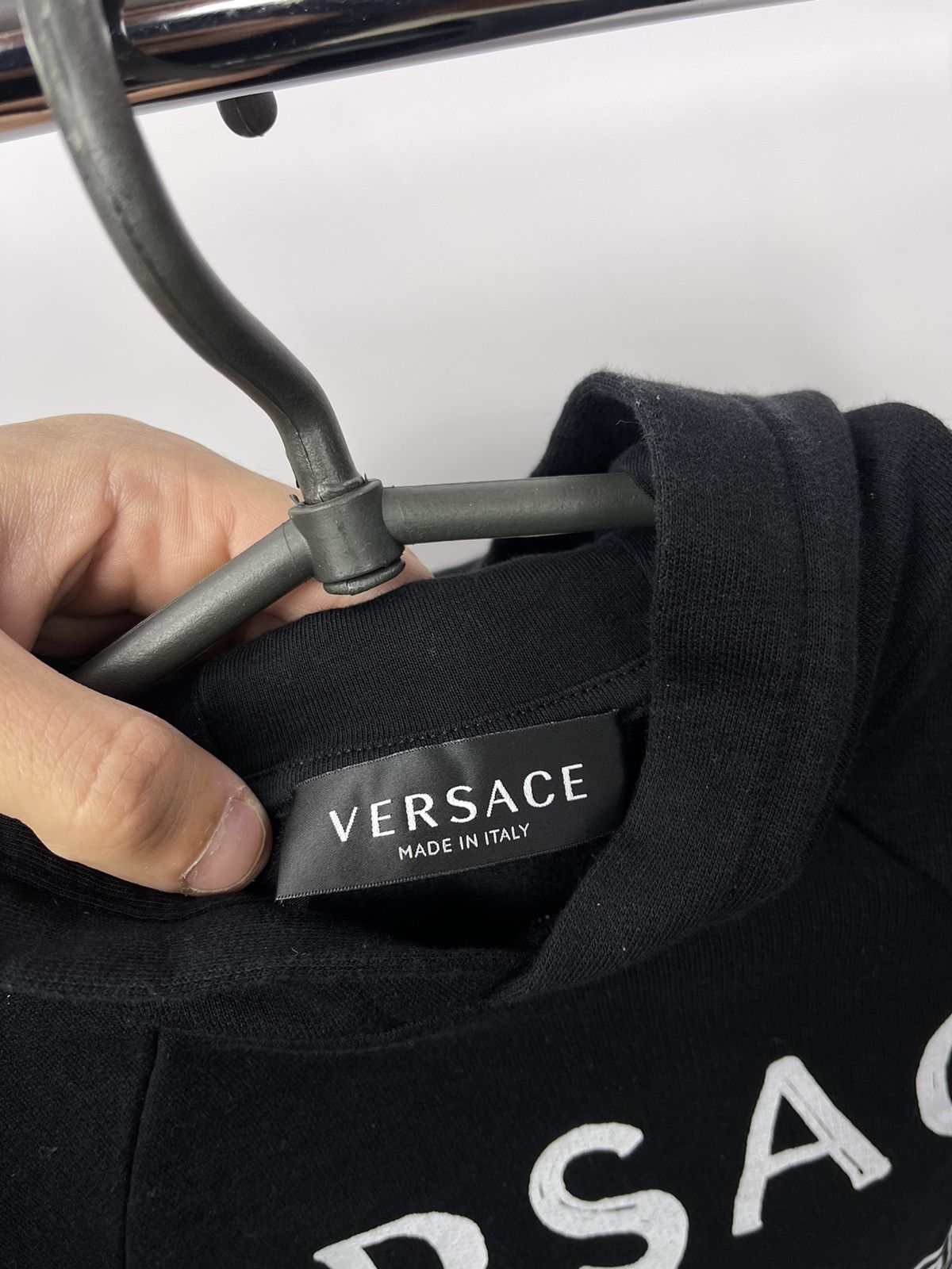Versace Gianni Versace Hoodie Big Logo Size 6 years (116 cm) Black Size US XXS / EU 40 - 4 Thumbnail