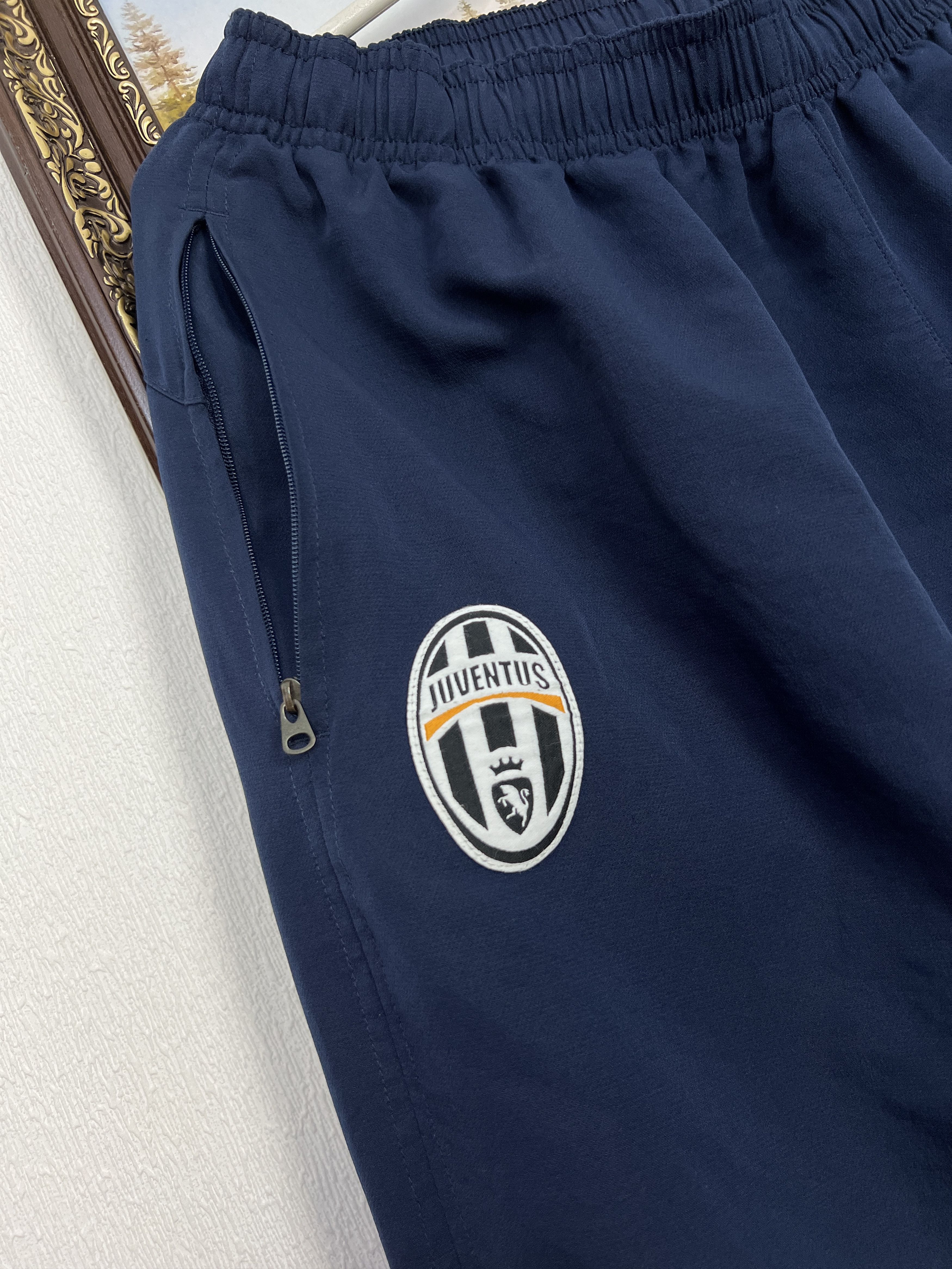Nike Vintage Nike Juventus Football Pants Soccer Blue Mens L Size US 34 / EU 50 - 4 Thumbnail