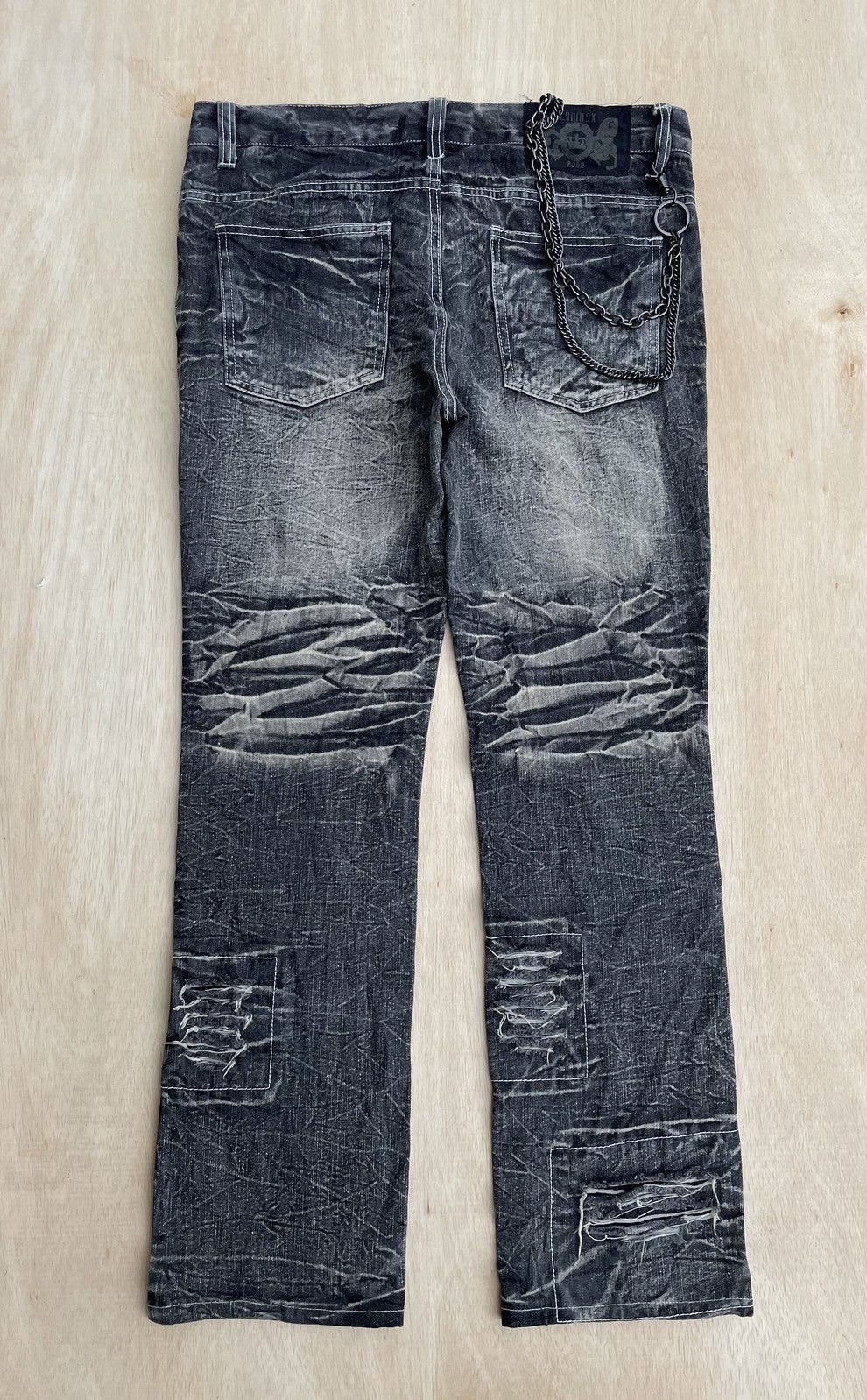 【LOWBOX】 Damage Design Denim LOWBOX】 Damage Design Denim Japanese brand × lowbox - Gem