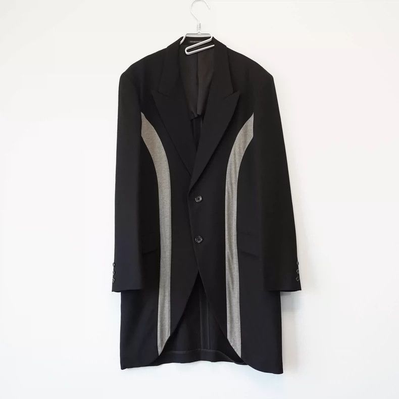 Yohji Yamamoto Yohji Yamamoto 07SS Runway tuxedo coat-2505 Size US L / EU 52-54 / 3 - 1 Thumbnail