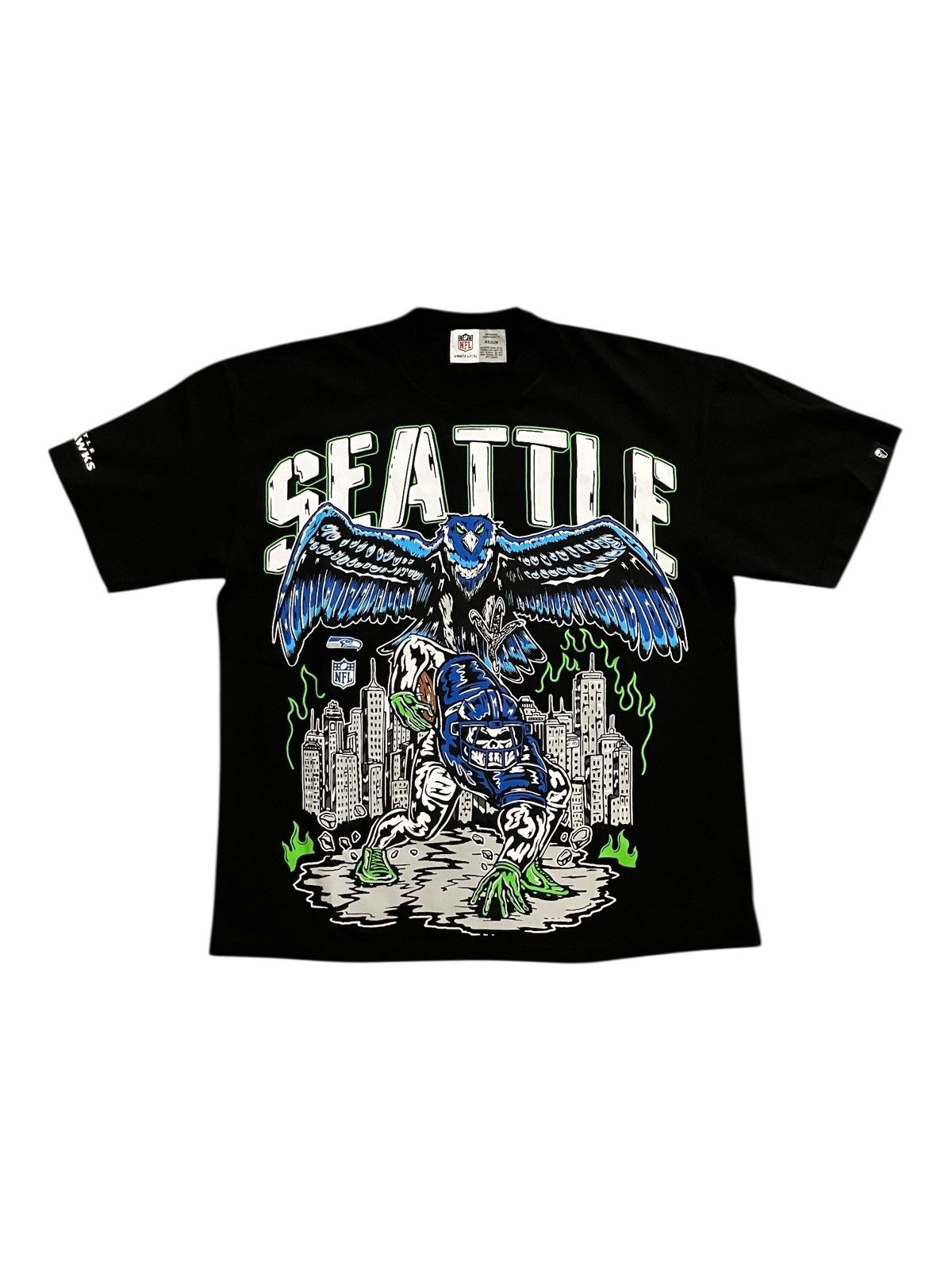 Warren Lotas Warren Lotas x Seattle Seahawks Skyline Tee Size US S / EU 44-46 / 1 - 1 Thumbnail