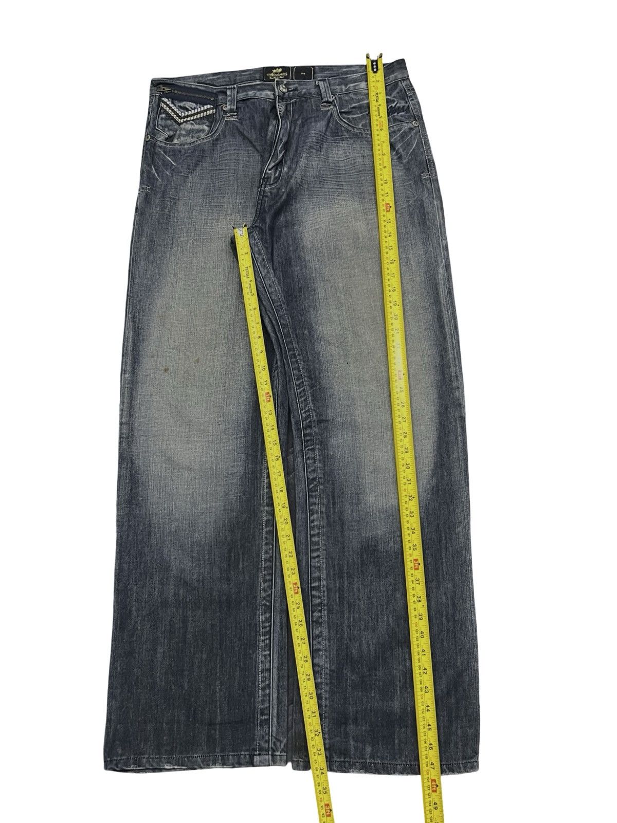 Akademiks Vintage Akademiks Y2K archive Baggy Jeans | Hip Hop Fit Size US 37 - 15 Thumbnail