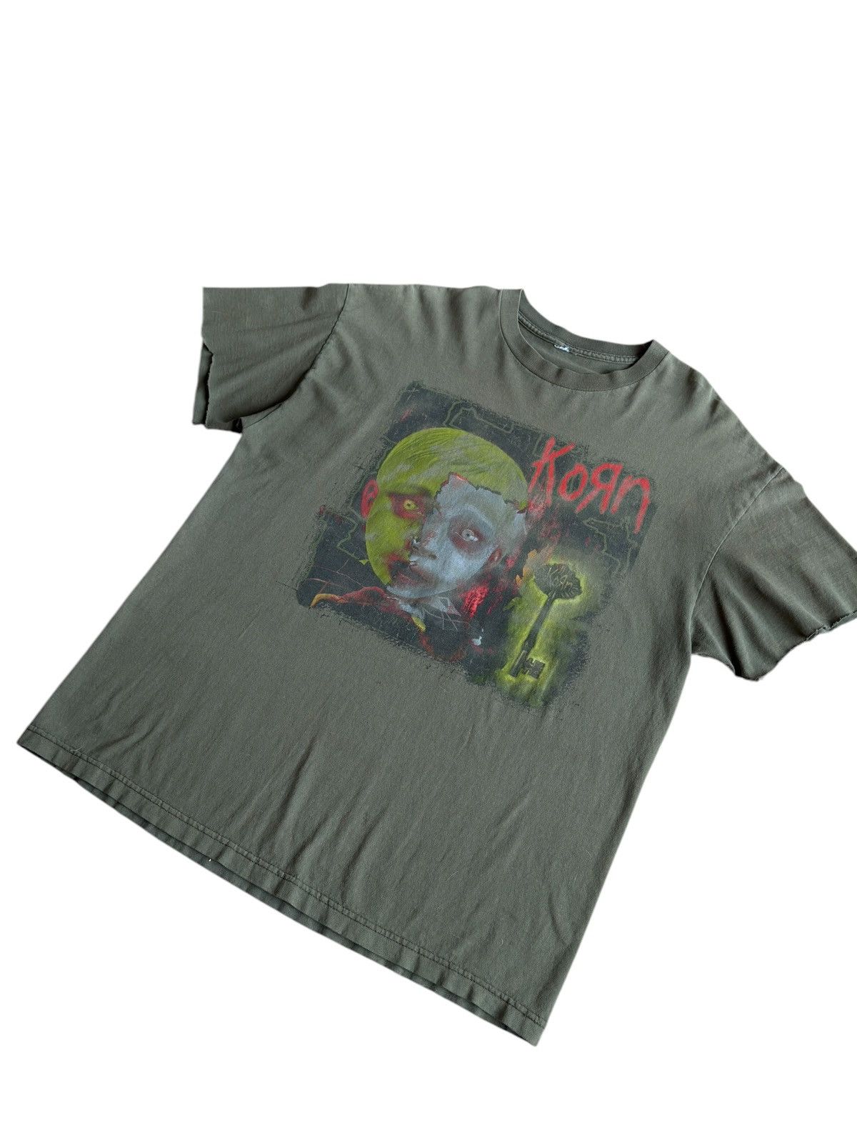 Band Tees × Vintage Vintage 2006 Korn Tour Tee Shirt Size US L / EU 52-54 / 3 - 3 Thumbnail