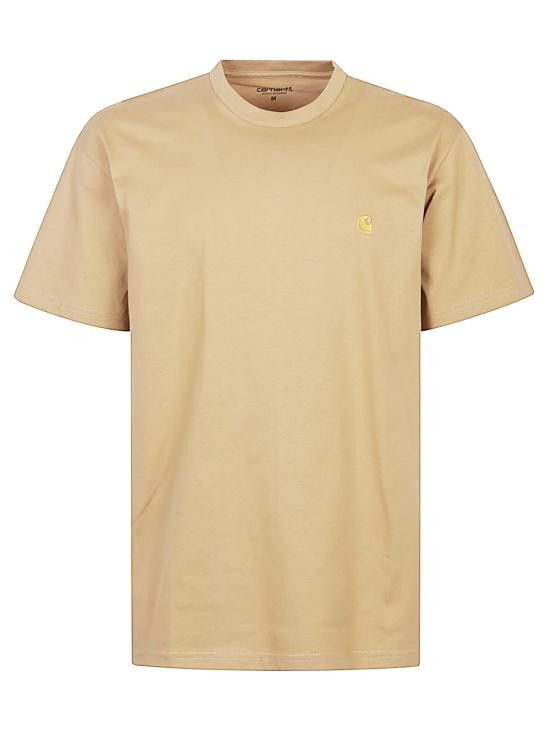 Carhartt Wip CARHARTT WIP Men T-Shirts I026391 2N1XX Brown Size US M / EU 48-50 / 2 - 1 Thumbnail