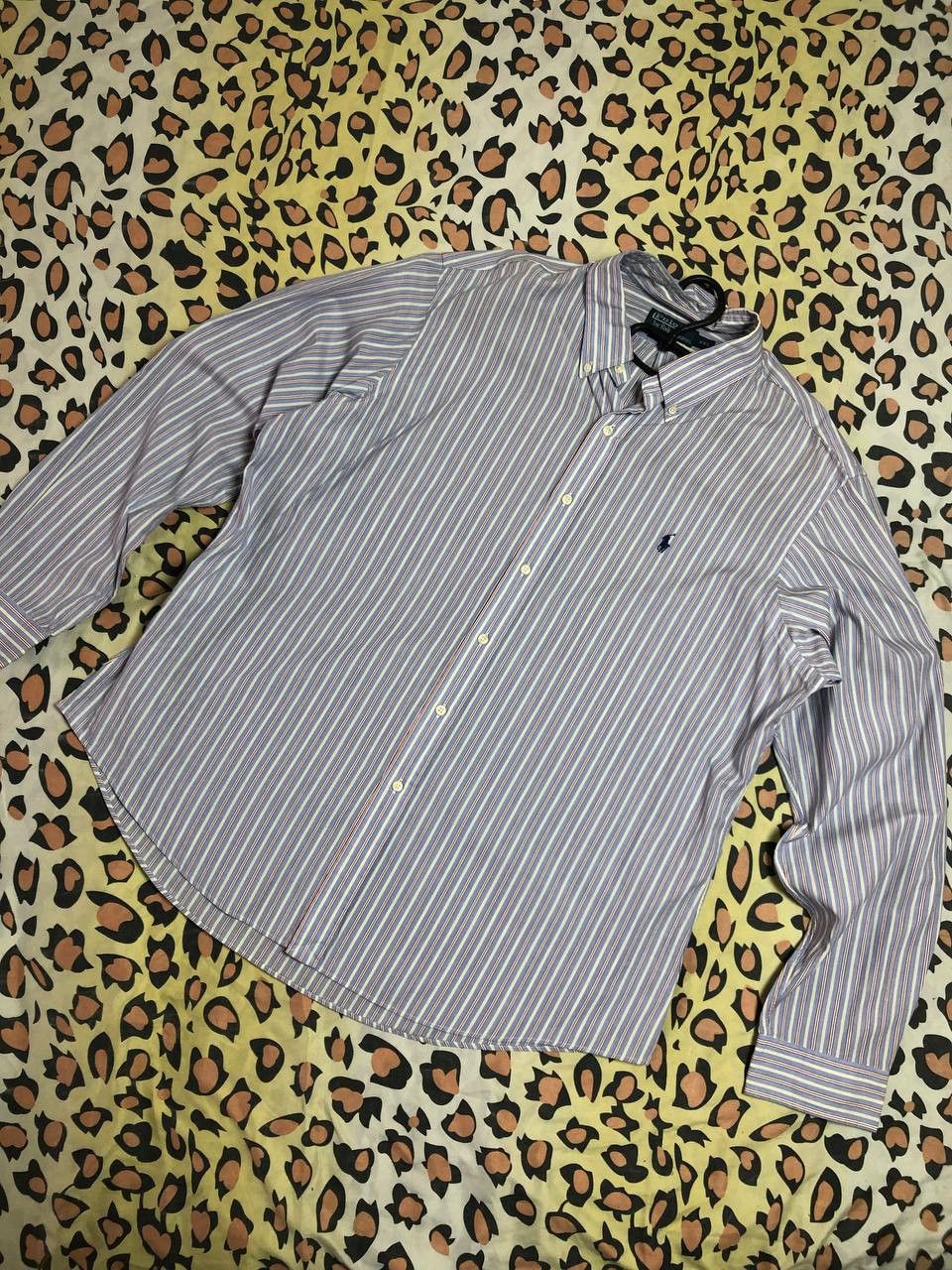 Polo Ralph Lauren × Vintage Polo Ralph Lauren Button Up Shirt PRL Y2K Pony Size US XXL / EU 58 / 5 - 1 Thumbnail