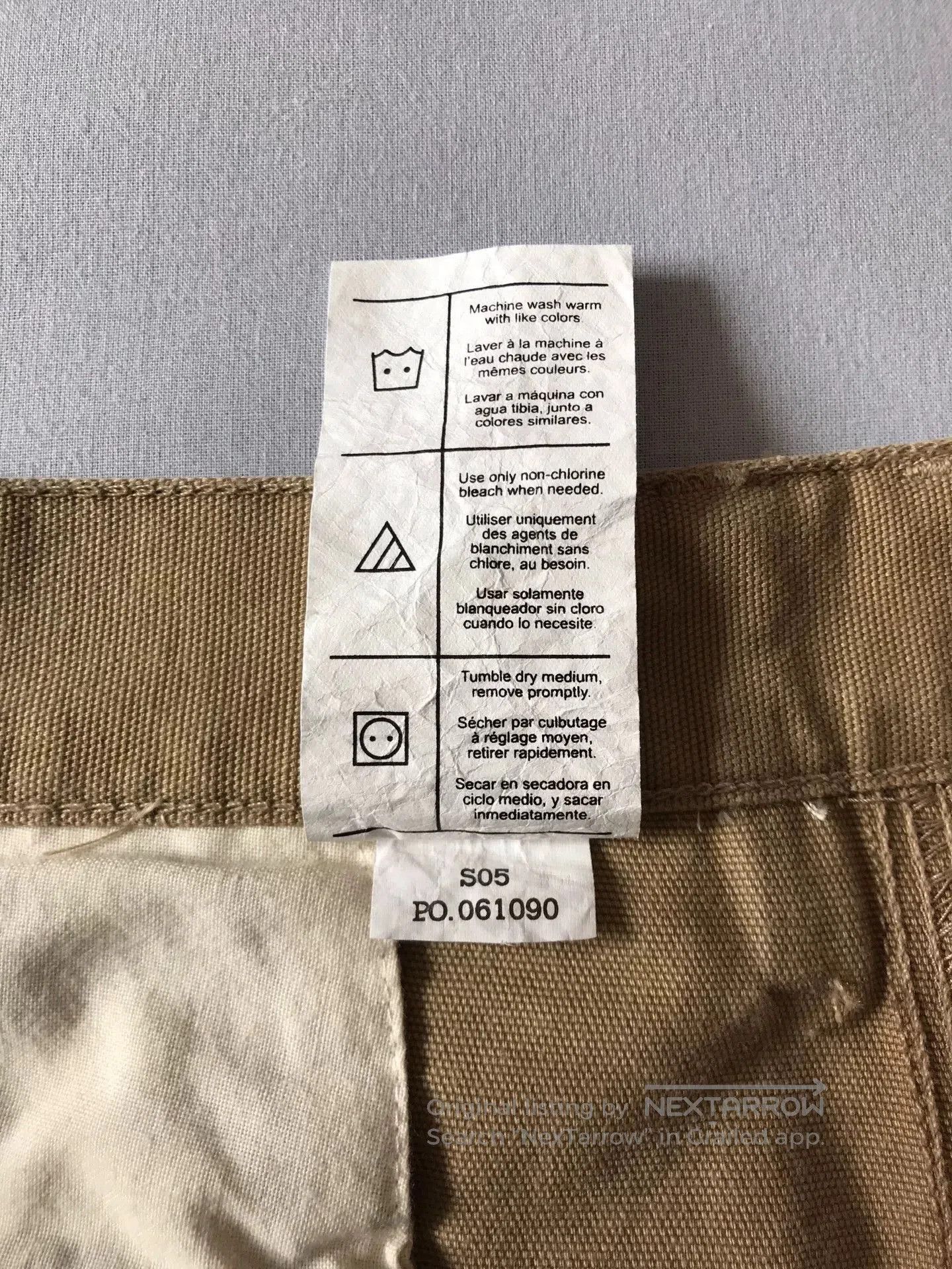 Carhartt Carhartt B164 GKH Cargo Shorts. Size US 36 / EU 52 - 9 Thumbnail