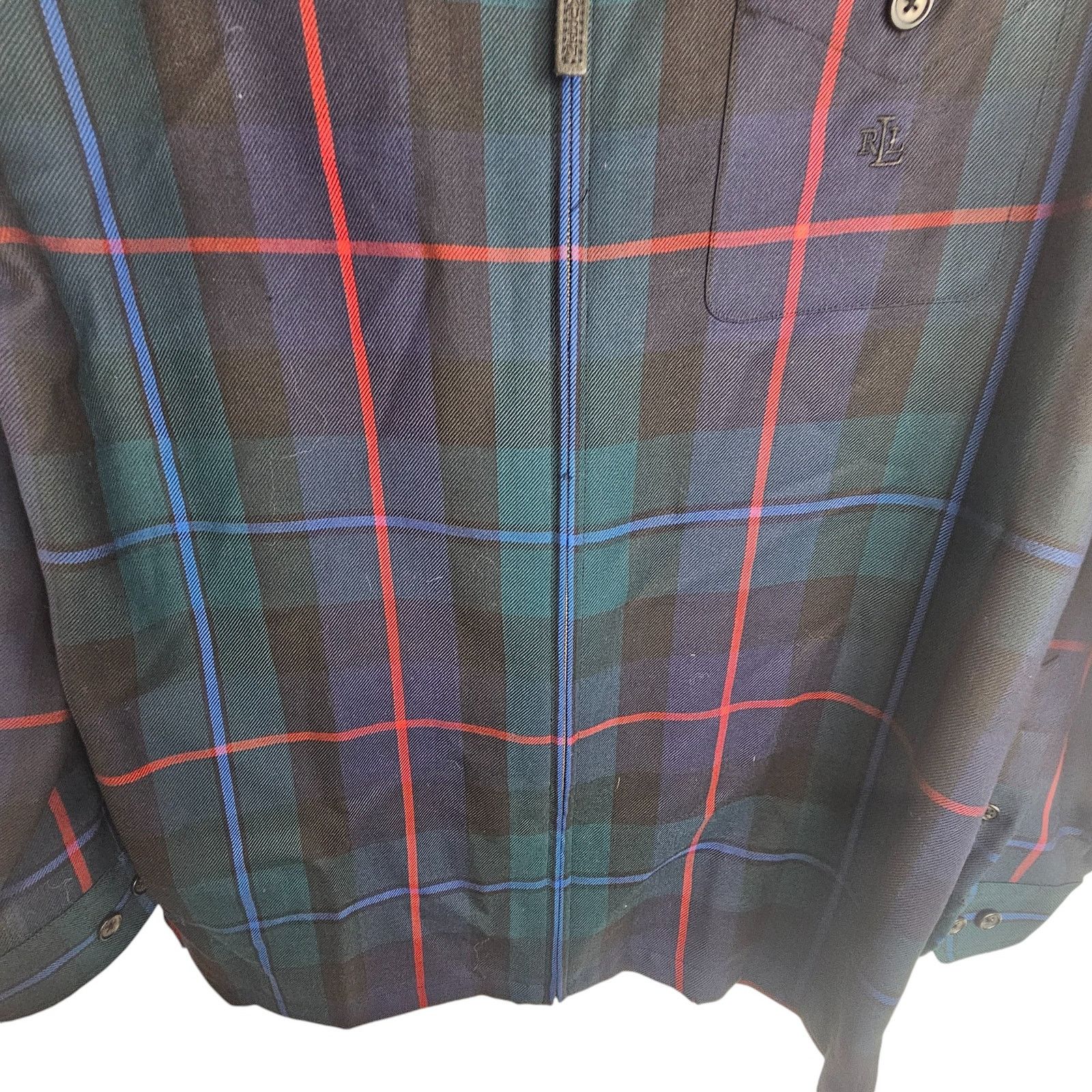 Lauren Ralph Lauren Vintage Lauren Ralph Lauren Womens Wool Shacket Dark Preppy Size S / US 4 / IT 40 - 3 Thumbnail