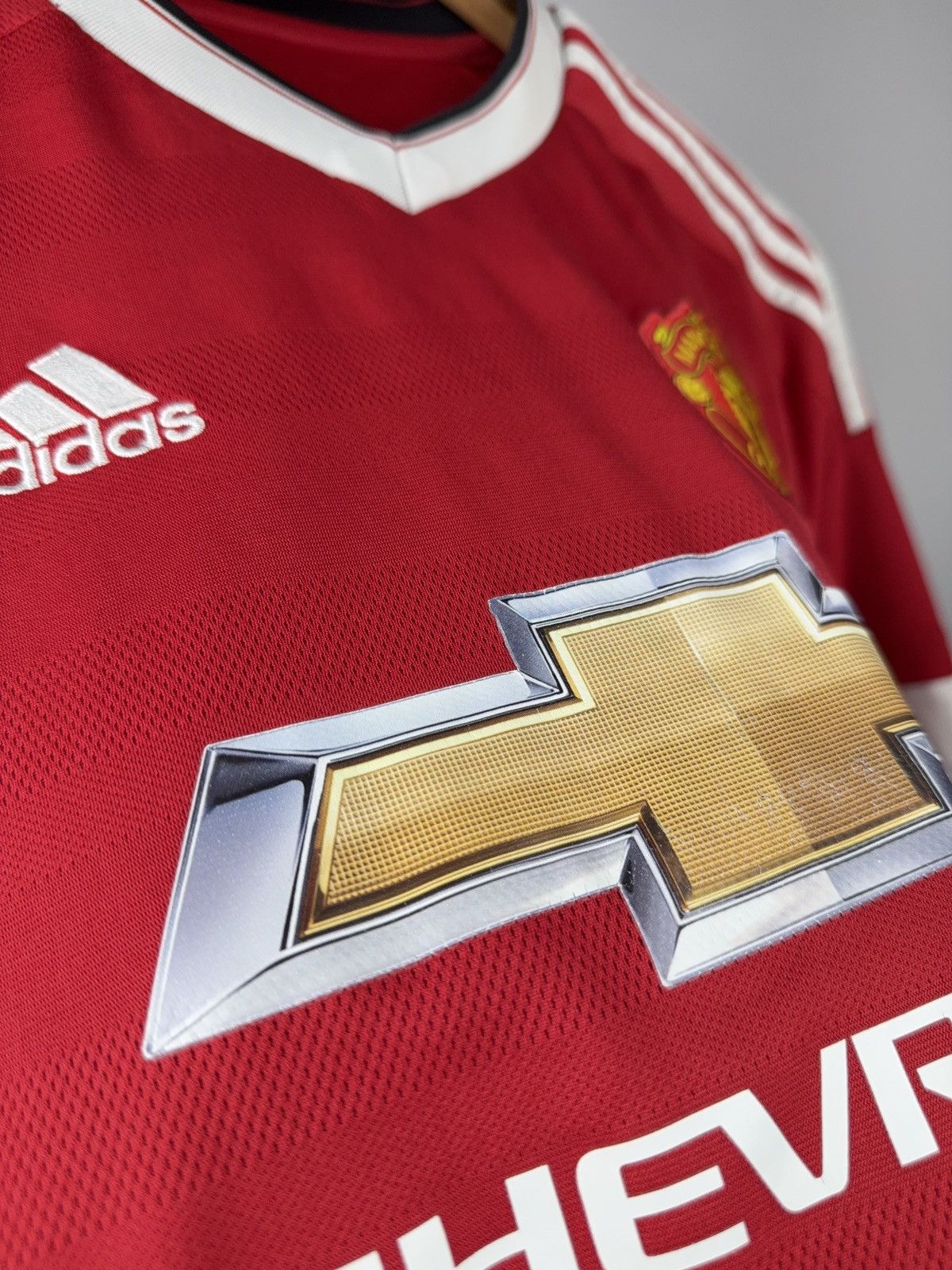 Adidas 2015 Manchester United Adidas Home Jersey ClimaCool Size US M / EU 48-50 / 2 - 12 Thumbnail