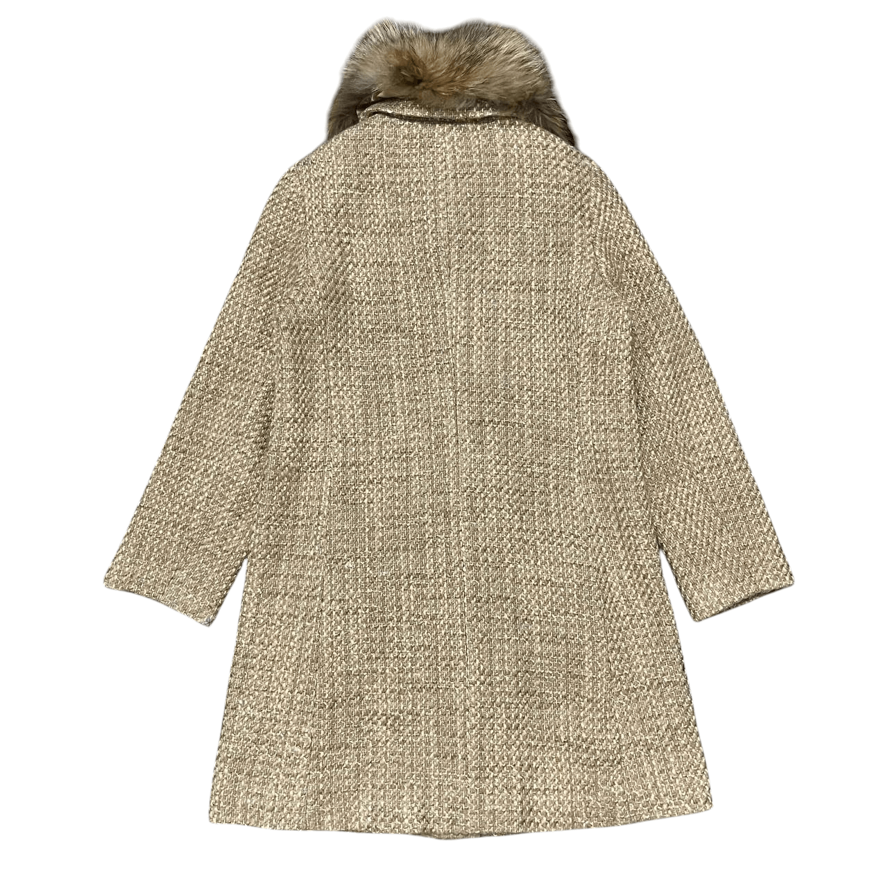 Junko Shimada Vintage Junko Shimada Fox Fur Wool Coat Ifsixwasnine lgb Size US S / EU 44-46 / 1 - 9 Thumbnail