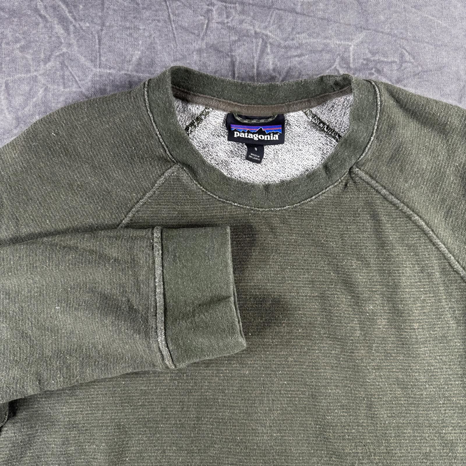 Patagonia Patagonia Sweater Men's S Green Trail Harbor Crewneck Size US S / EU 44-46 / 1 - 1 Thumbnail