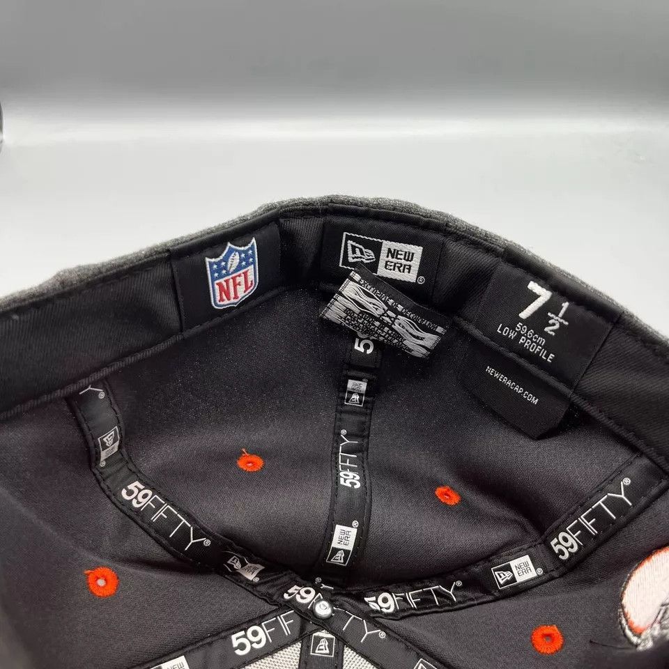 New Era Cleveland Browns Hat Men 7 1/2 59Fifty New Era Fitted Cap Size ONE SIZE - 5 Thumbnail