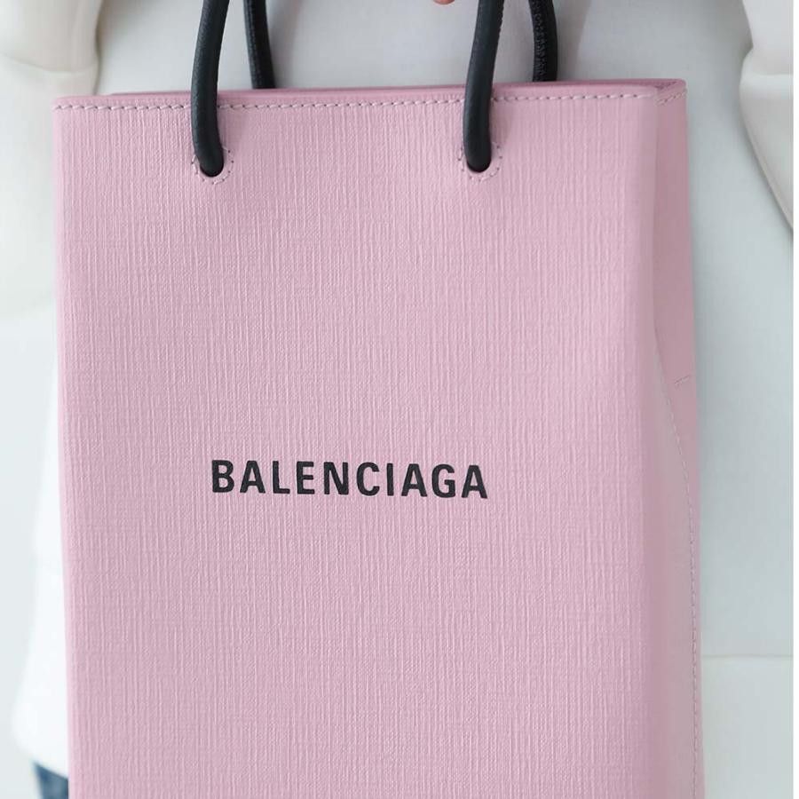 Balenciaga o1bcso1str1224 Size: OS / Large Shopping Bag in Pink Size ONE SIZE - 6 Thumbnail