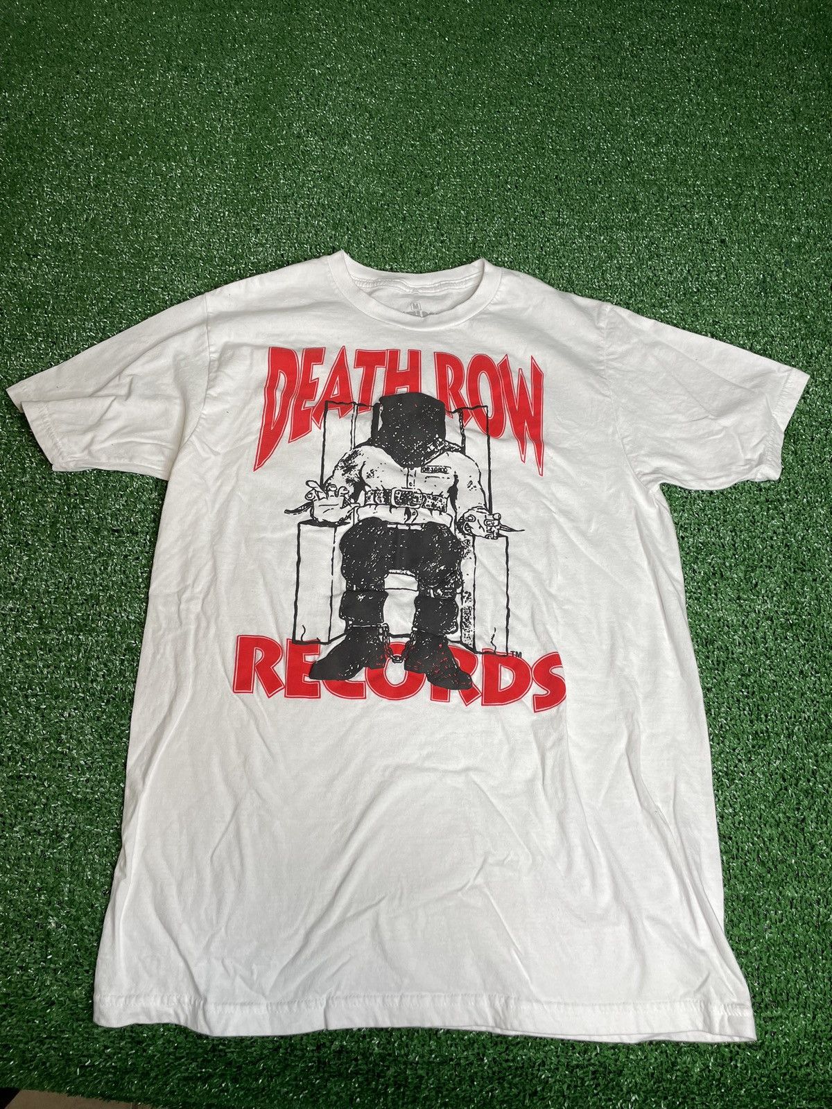 Death Row Records Death Row Records “Black/Red” Tee Size US M / EU 48-50 / 2 - 1 Thumbnail