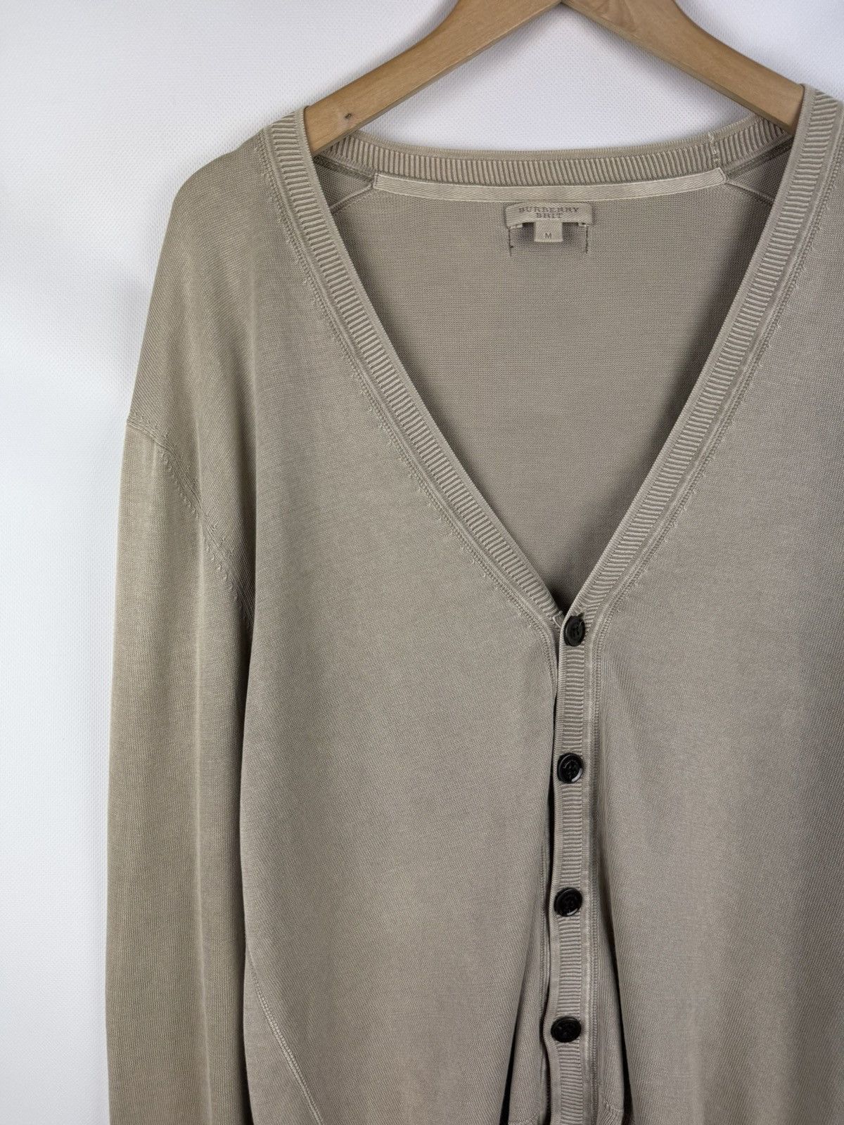 Burberry Burberry Brit Men’s Garment Dyed Cotton Cardigan Sweater Size US M / EU 48-50 / 2 - 4 Thumbnail