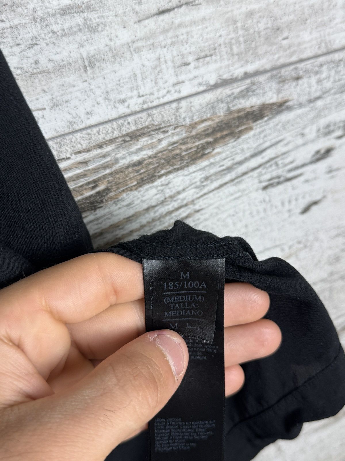 Allsaints Allsaints Black Oblivion Hawaiian Shirts The Nowhere Times Size US M / EU 48-50 / 2 - 8 Thumbnail