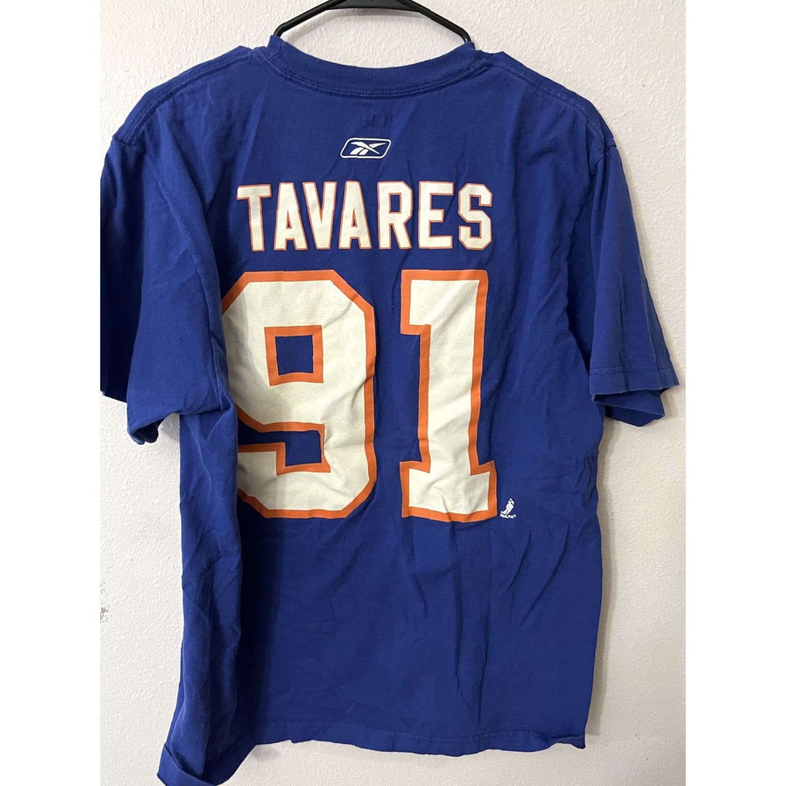 Reebok New York Islanders Shirt Reebok NHLPA John Tavares #91 Adult XL Blue Size US XL / EU 56 / 4 - 3 Thumbnail