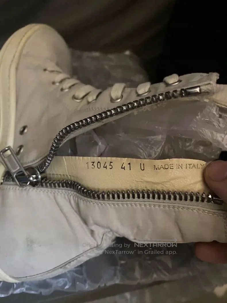 Rick Owens Rick Owens Milk High. Size US 10.5 / EU 43-44 - 5 Thumbnail