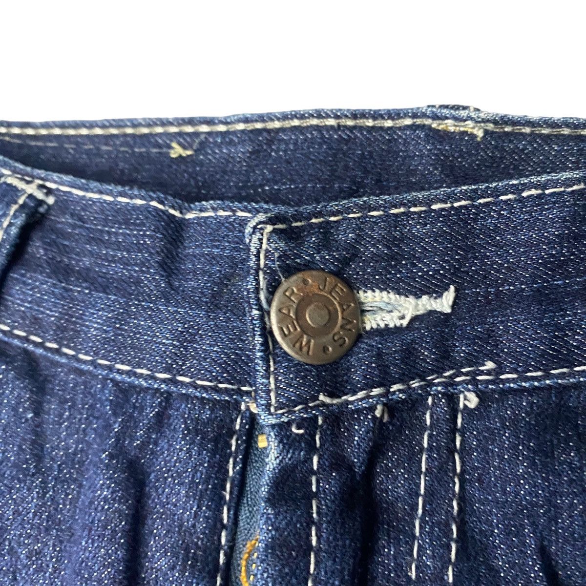 If Six Was Nine Flared Jeans Washed Skull Laced Japanese Size US 27 - 9 Thumbnail