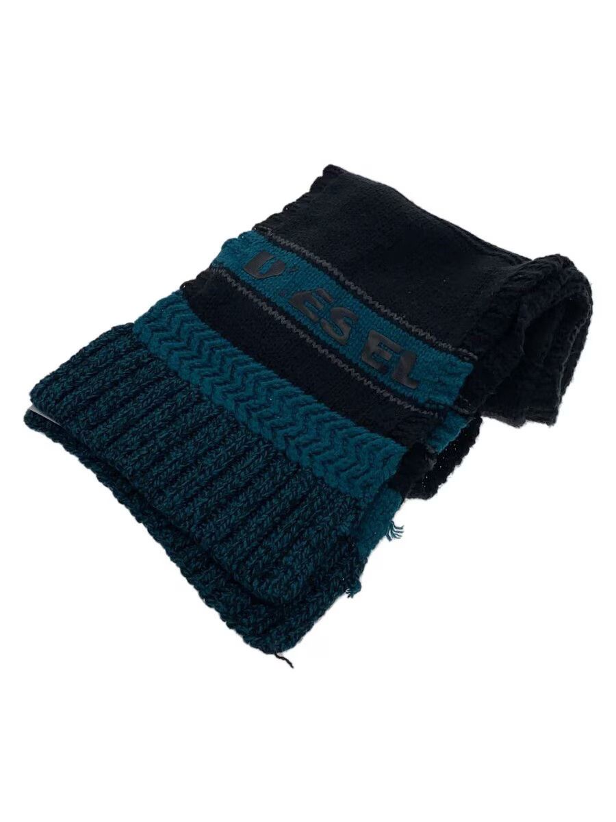 Diesel Diesel Wool Scarf Black Size ONE SIZE - 1 Thumbnail