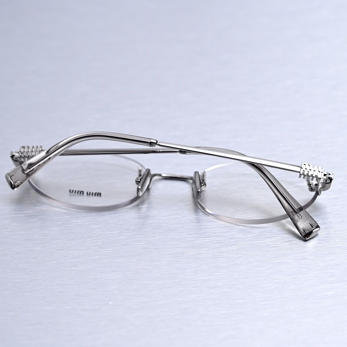 Miu Miu MIU MIU 0MU 53WV 1BC1O1 GLASSES Size ONE SIZE - 7 Thumbnail