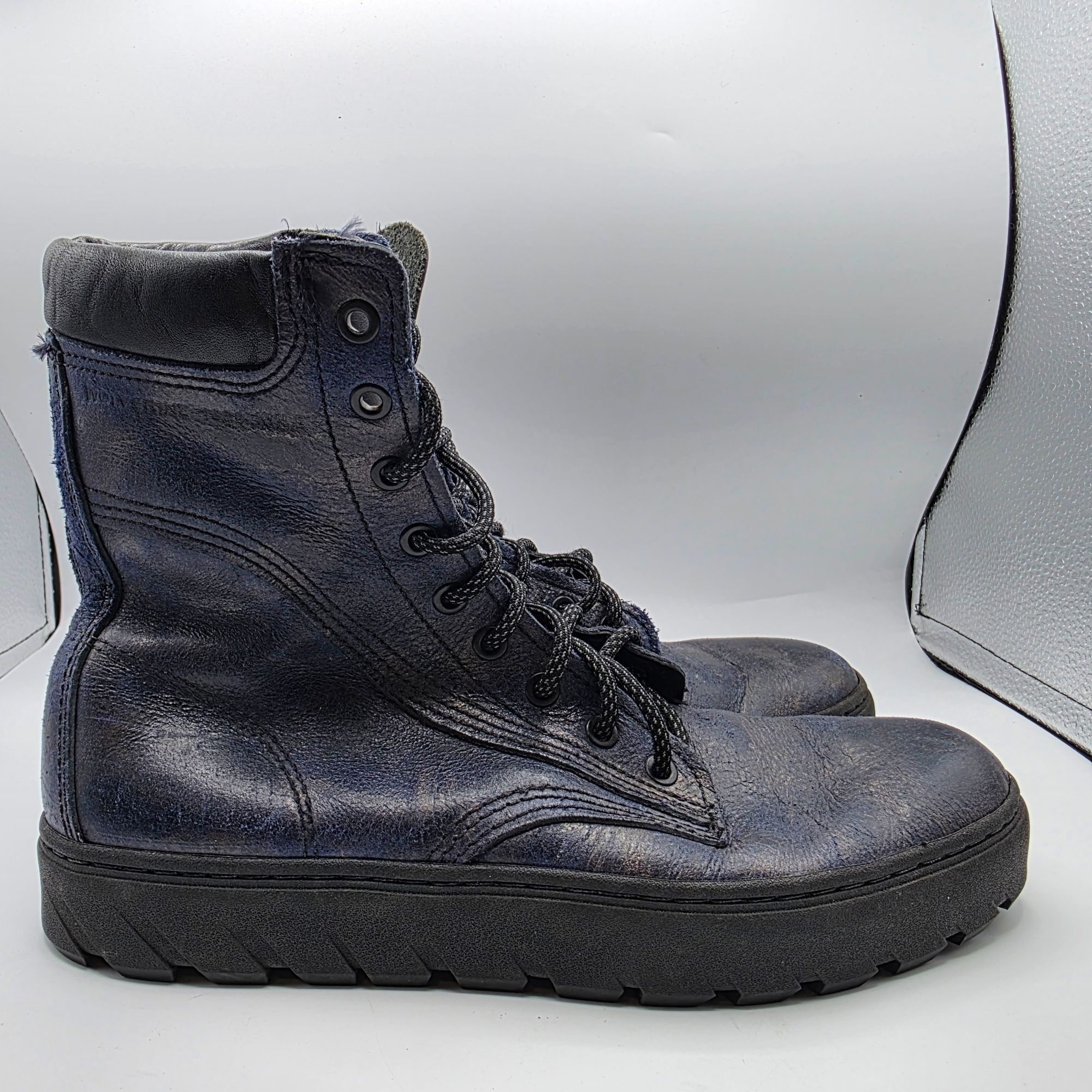 Wolverine Wolverine 1000 Mile Mens Size 8 Blue Leather Lace Up Boots C Size US 8 / EU 41 - 12 Thumbnail