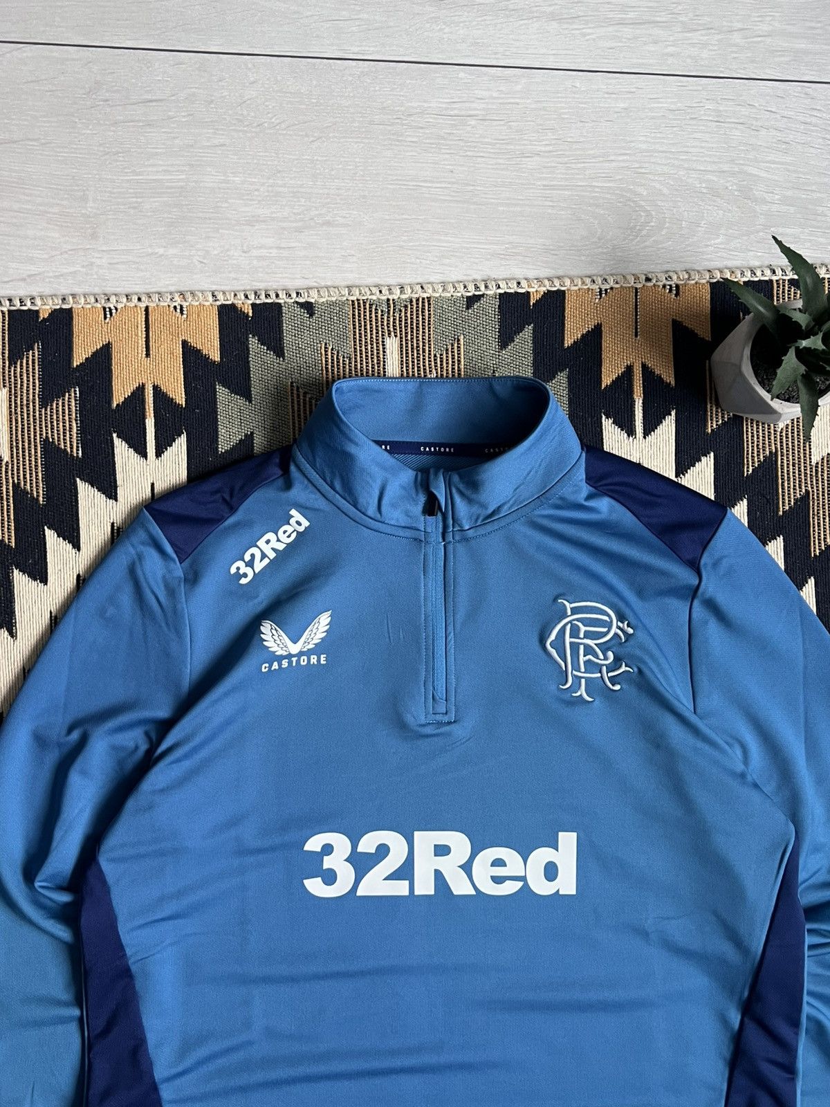 Hummel NEW! Castore Raingers 2022-23 Training 1/4 Zip Tracktop Size US M / EU 48-50 / 2 - 4 Thumbnail