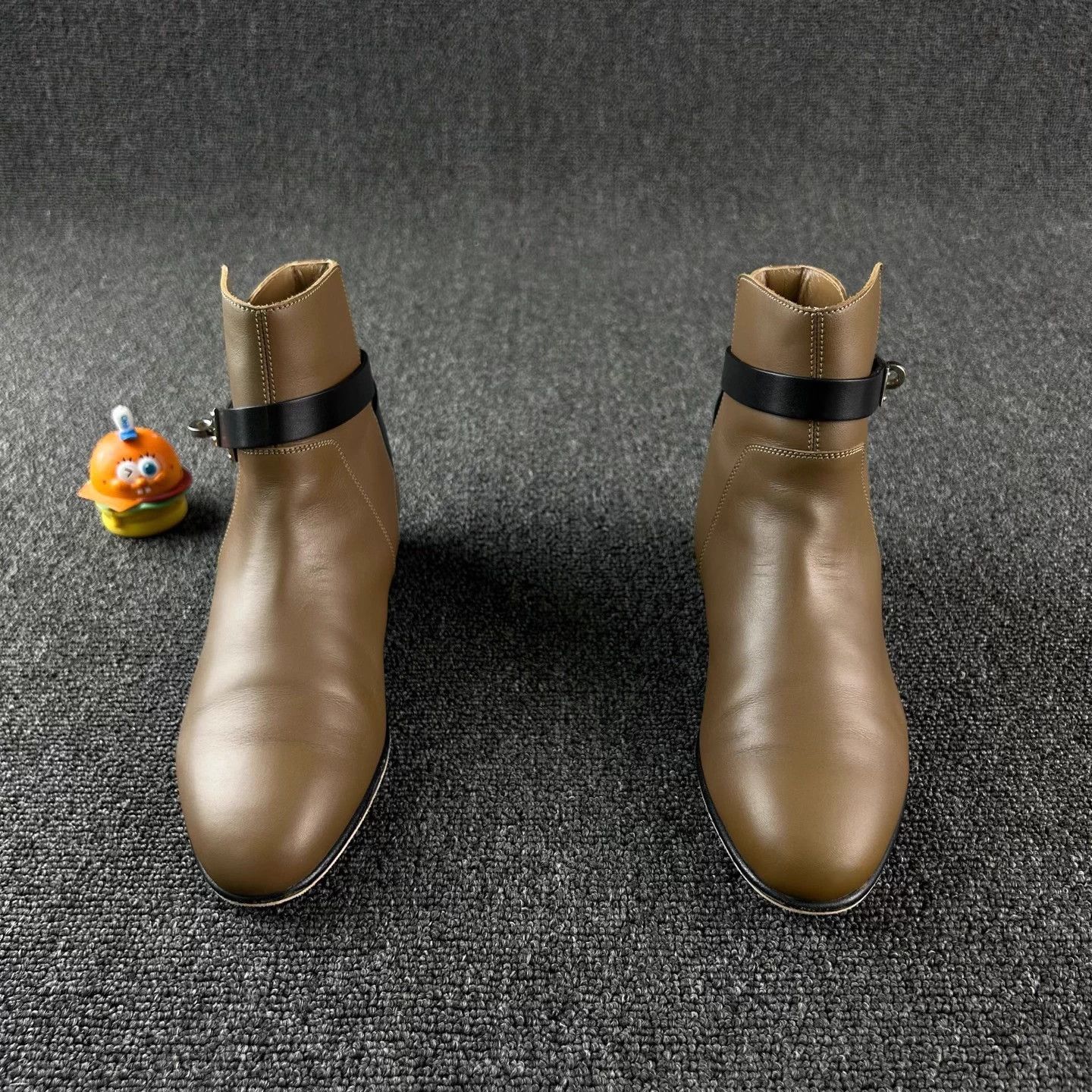 Hermes Hermes brown short boots EU36 Kelly lock Size US 5 / IT 35 - 2 Thumbnail