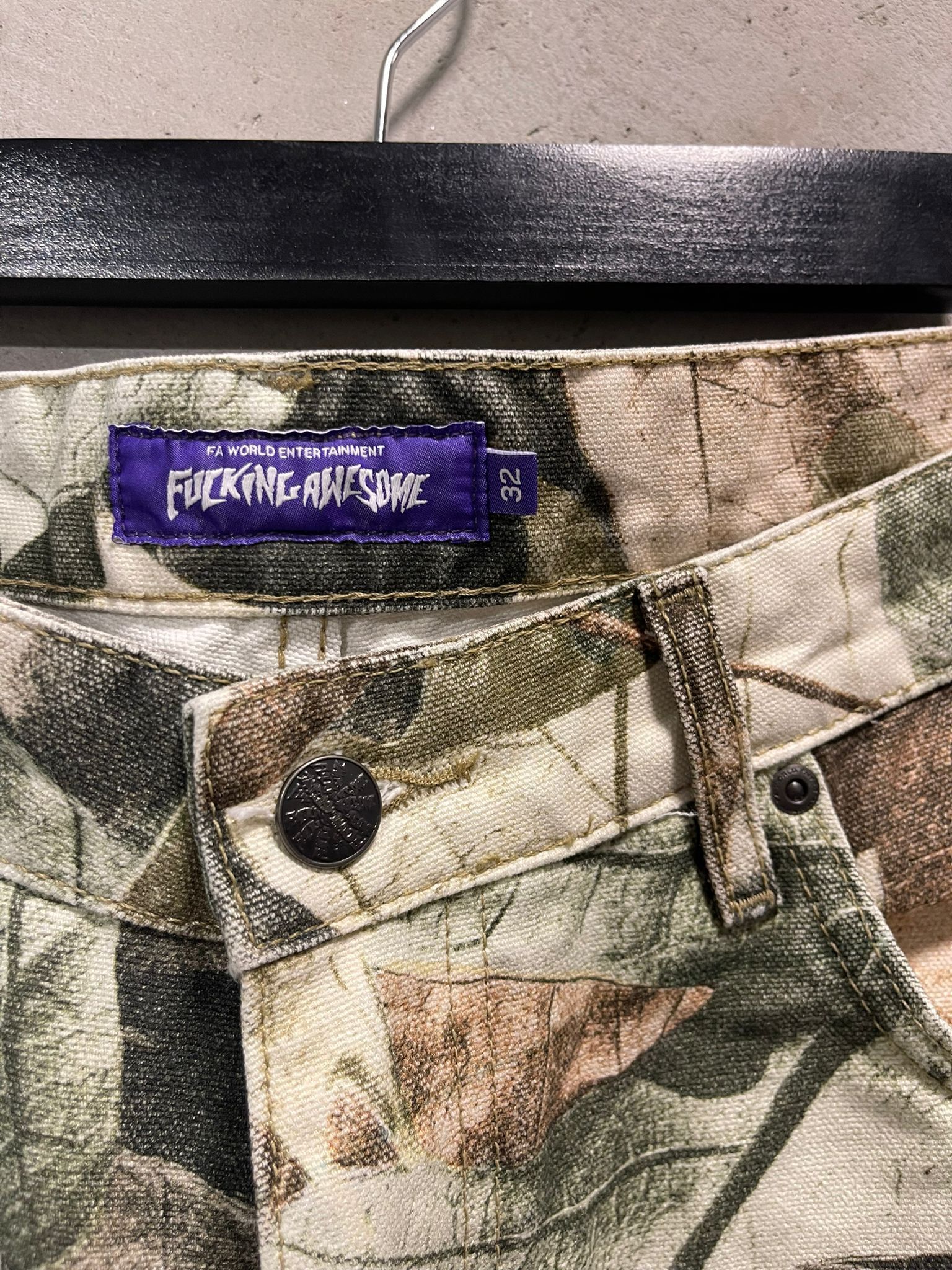 Fucking Awesome Fucking Awesome Camo Double Knee Short Size US 32 / EU 48 - 3 Thumbnail