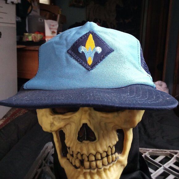 Other Vintage Cub Boy Scout Webelo Patch Snap Trucker Hat Size ONE SIZE - 1 Thumbnail