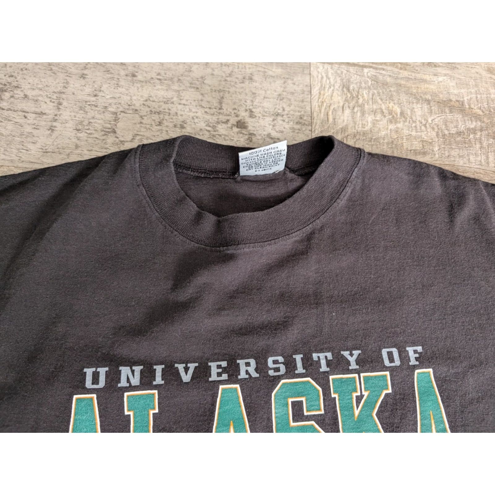 Vintage VINTAGE Gear for Sports Big Cotton T Shirt Seawolves Hockey NCAA Mens L USA Made Size US L / EU 52-54 / 3 - 3 Thumbnail