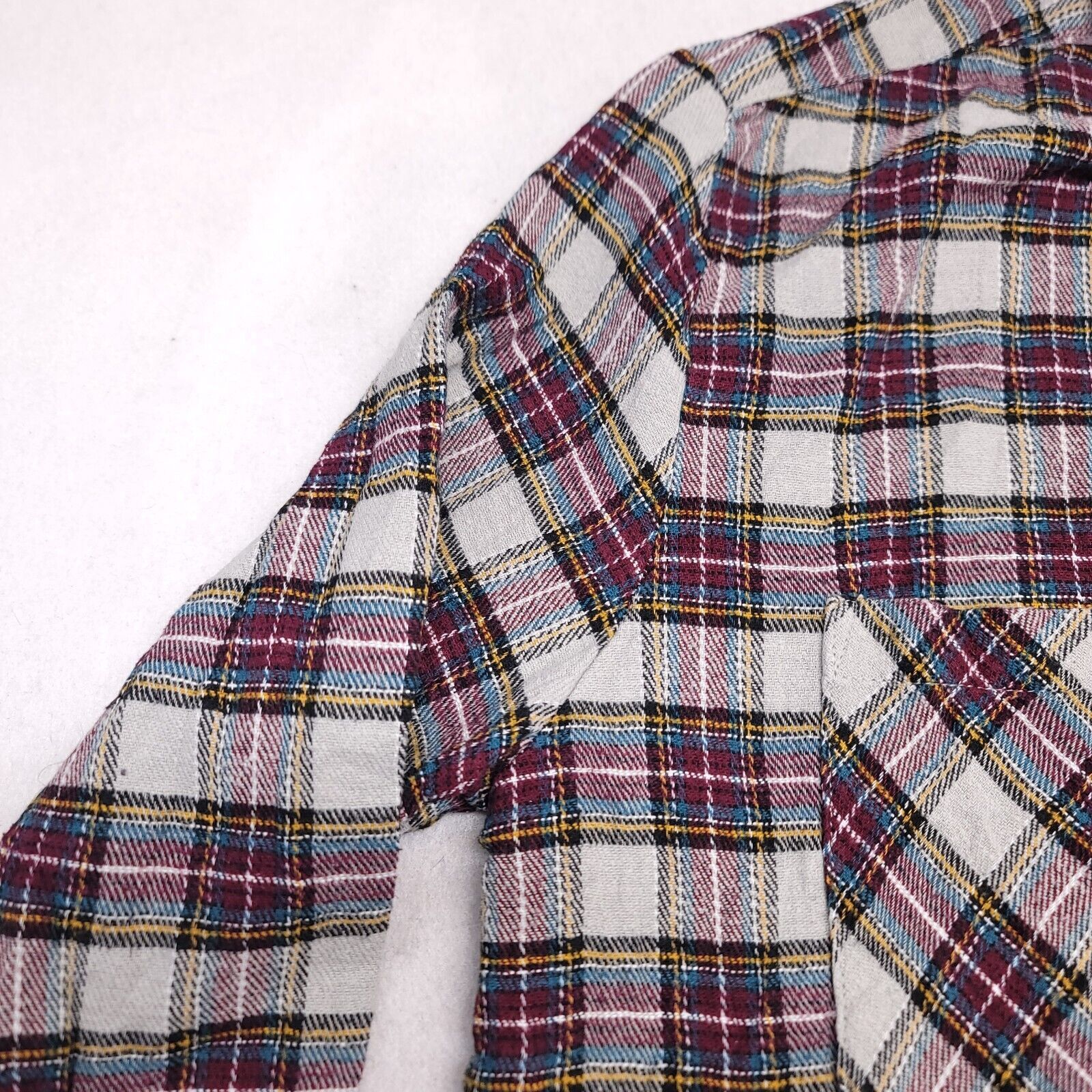 Haband Haband Casual Joe Tartan Flannel Shirt Mens Size M Gray Size US M / EU 48-50 / 2 - 4 Thumbnail