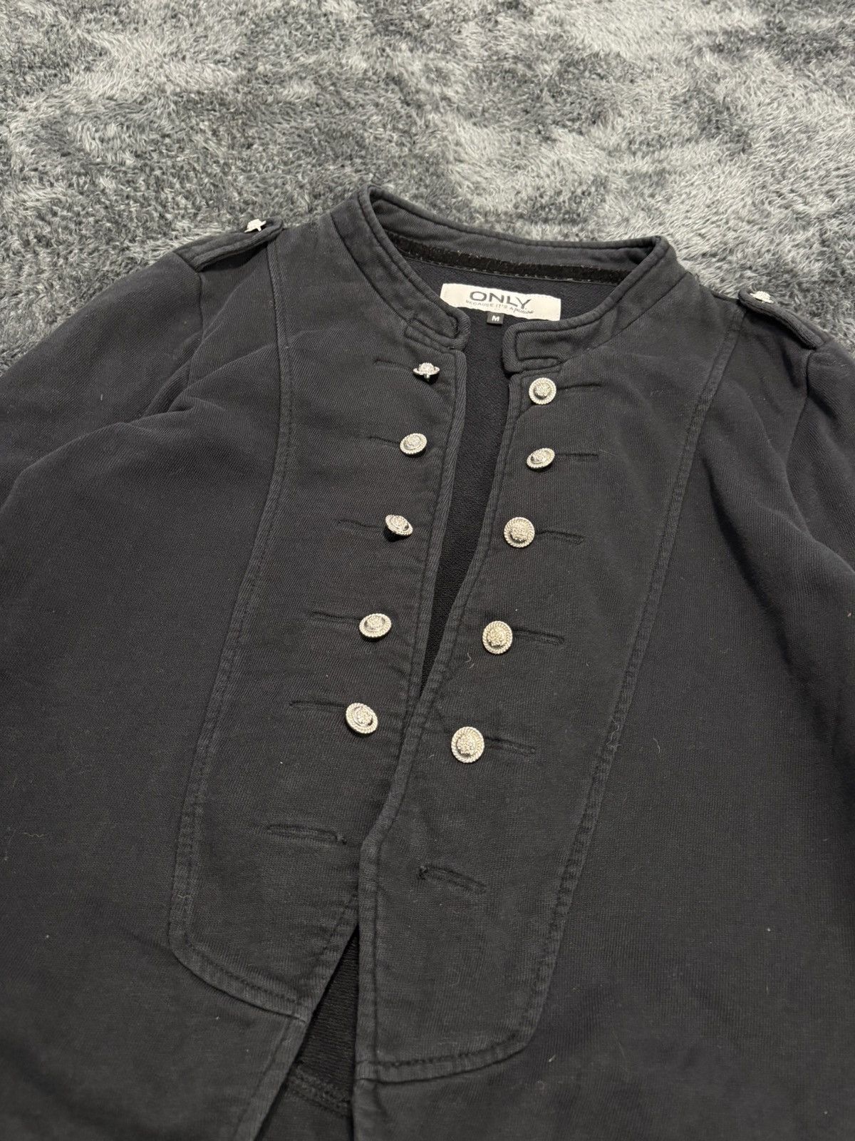 Hysteric Glamour × Undercover 00s Napoleon Military Jacket Coat YSL PPFM Balmain Vibe Size M / US 6-8 / IT 42-44 - 2 Thumbnail