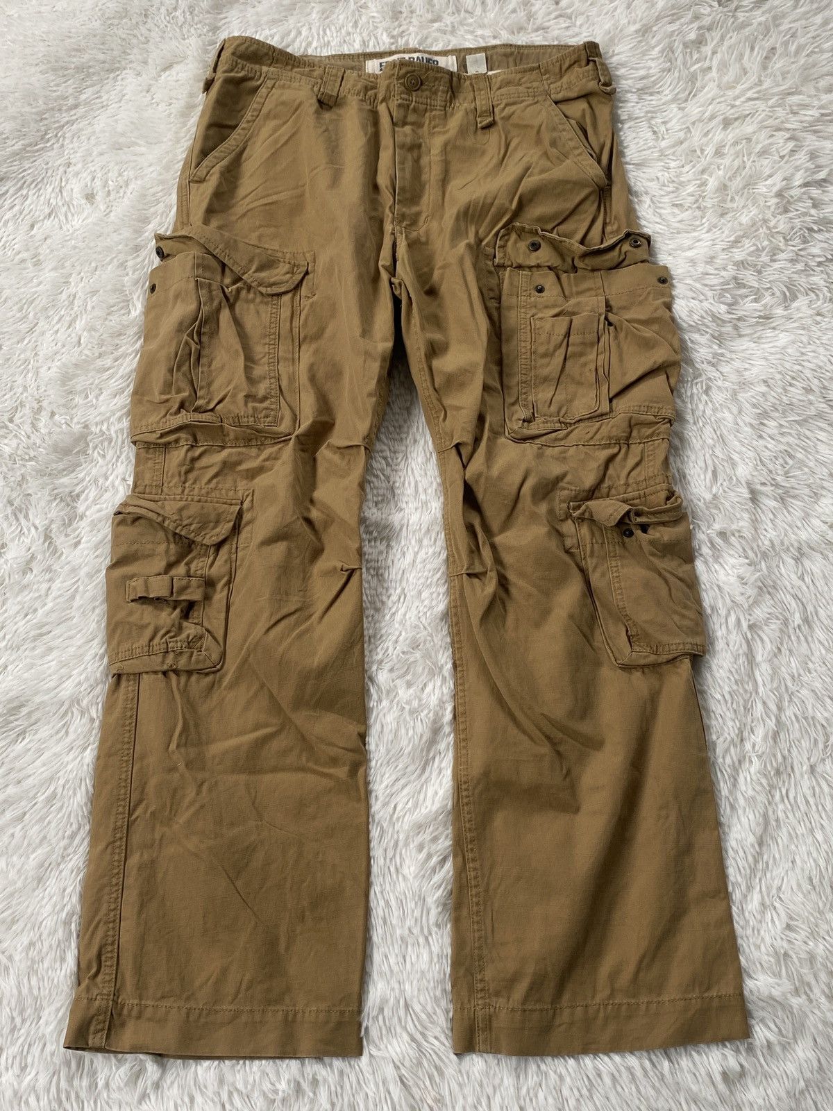 Eddie Bauer Eddie Bauer Multipocket Cargo Tactical Pants Size US 36 / EU 52 - 2 Thumbnail