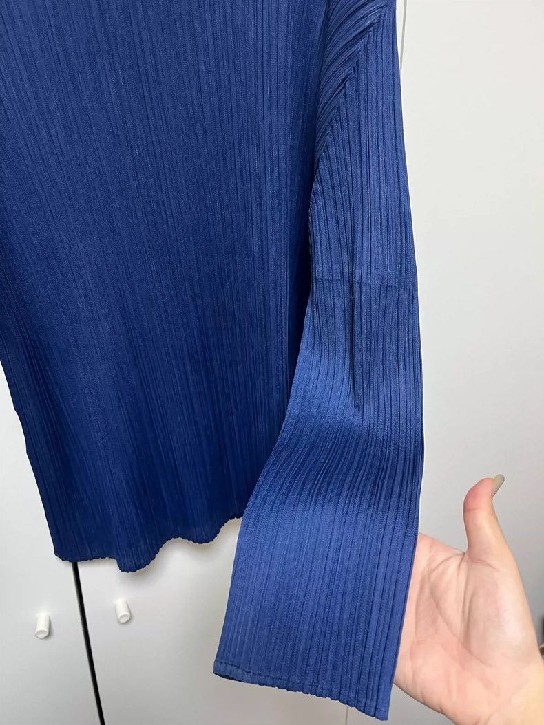Issey Miyake issey miyake Long sleeves in royal blue 2505-Nextarrow Size L / US 10 / IT 46 - 5 Thumbnail