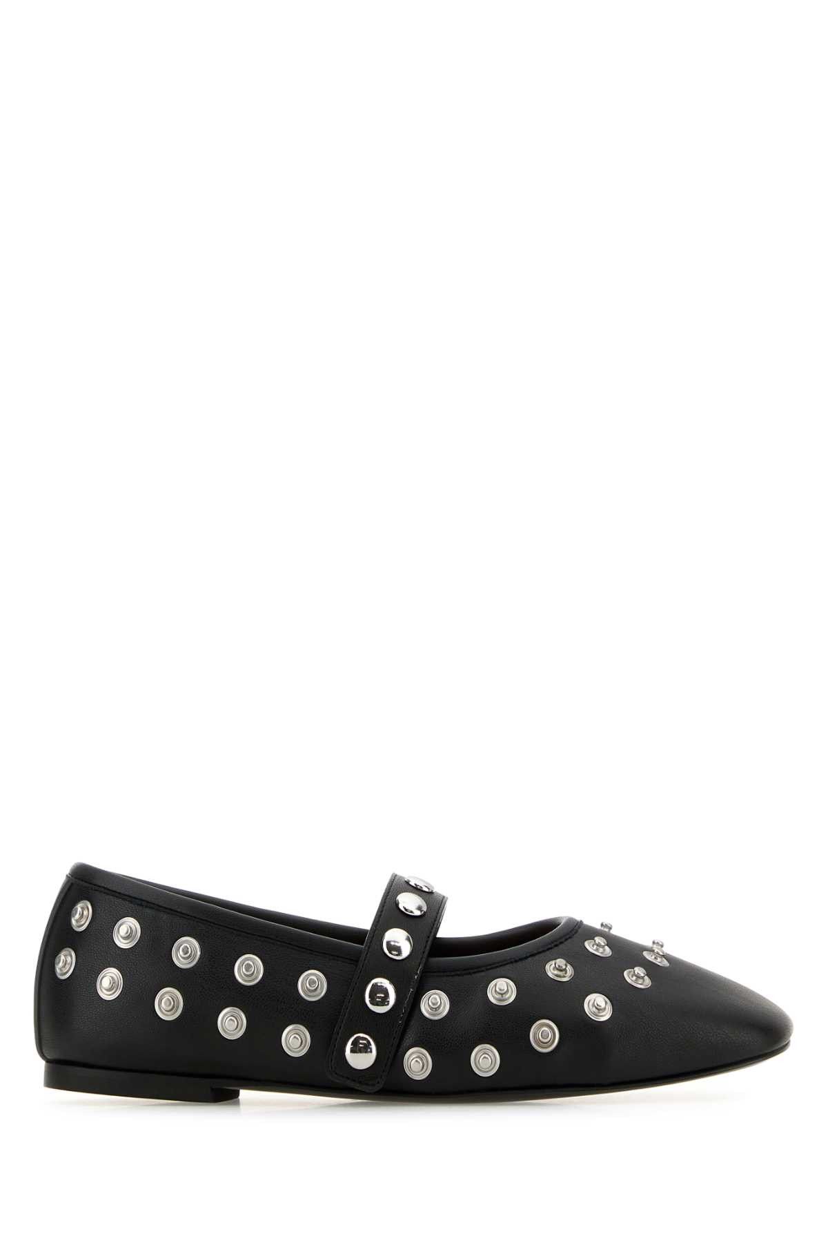 Stella McCartney Black Alter Mat Ballerinas Size US 6.5 / IT 36.5 - 1 Thumbnail